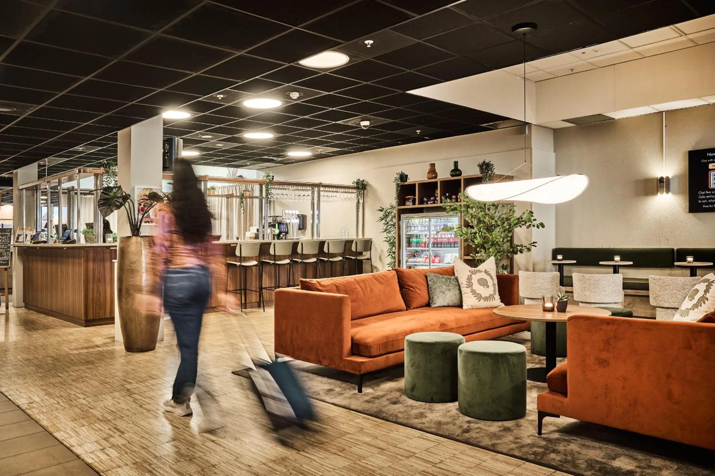 Lobby or reception in Smarthotel Oslo