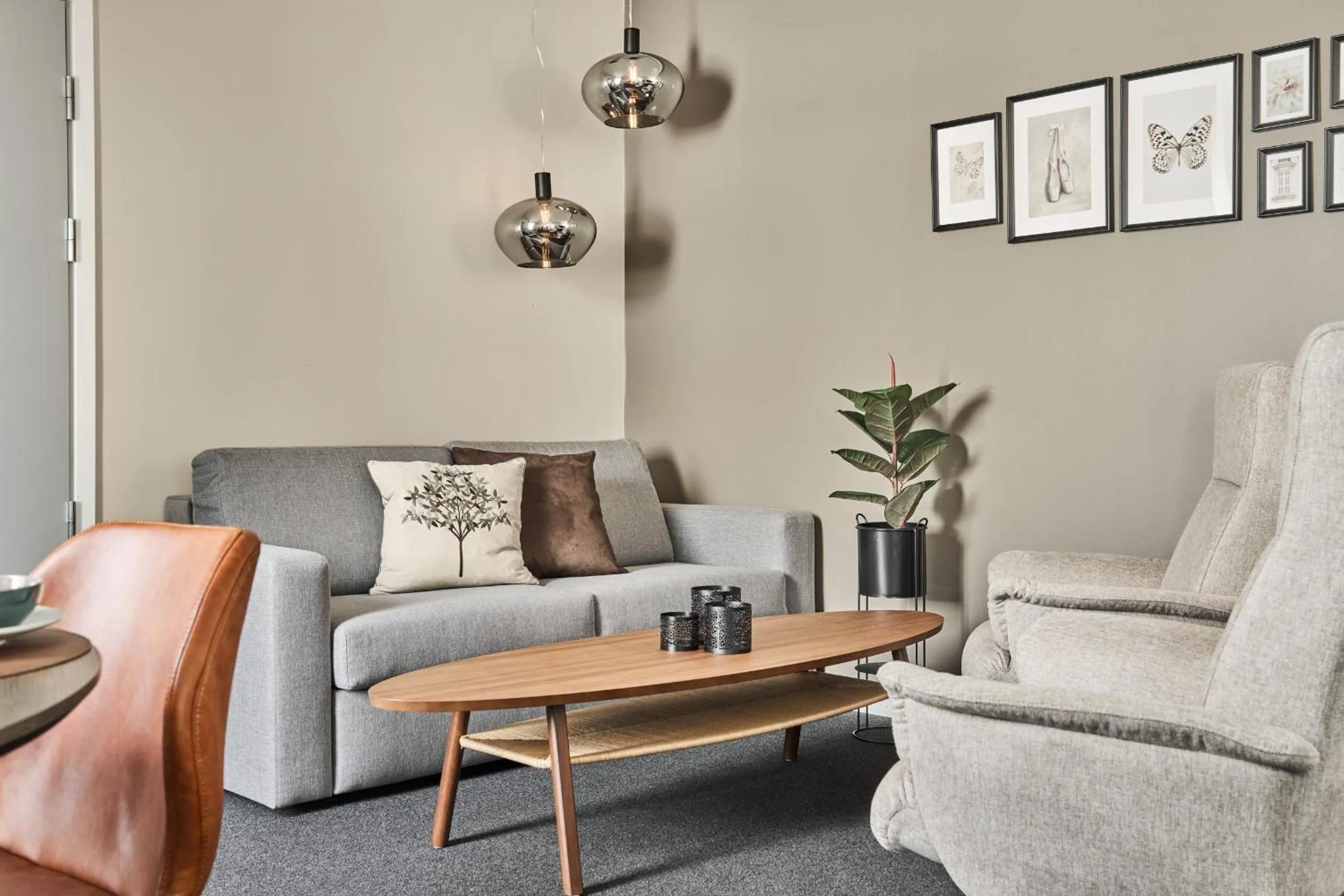 Living room in Smarthotel Oslo