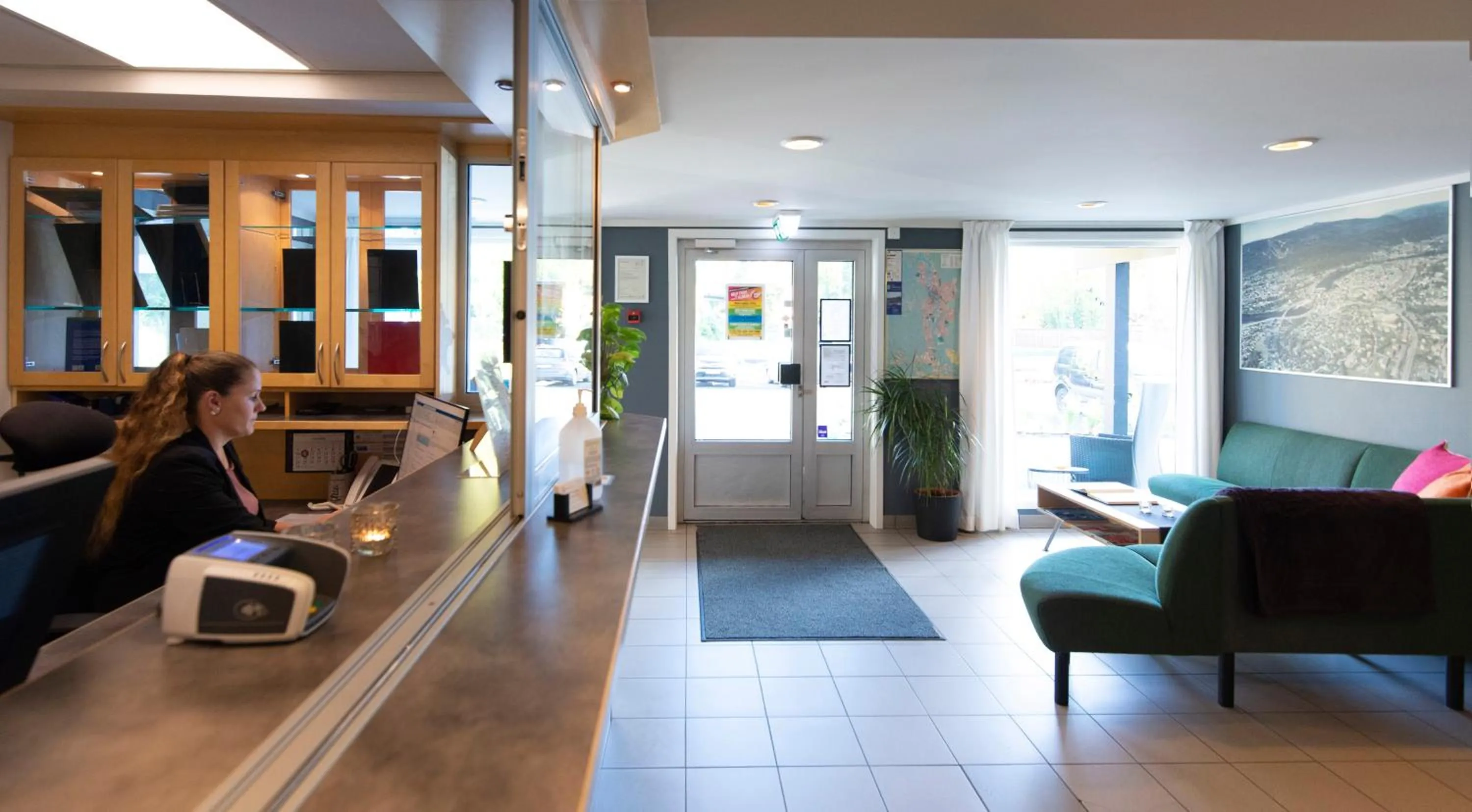 Lobby or reception in Kongsberg Hostel-Vandrerhjem