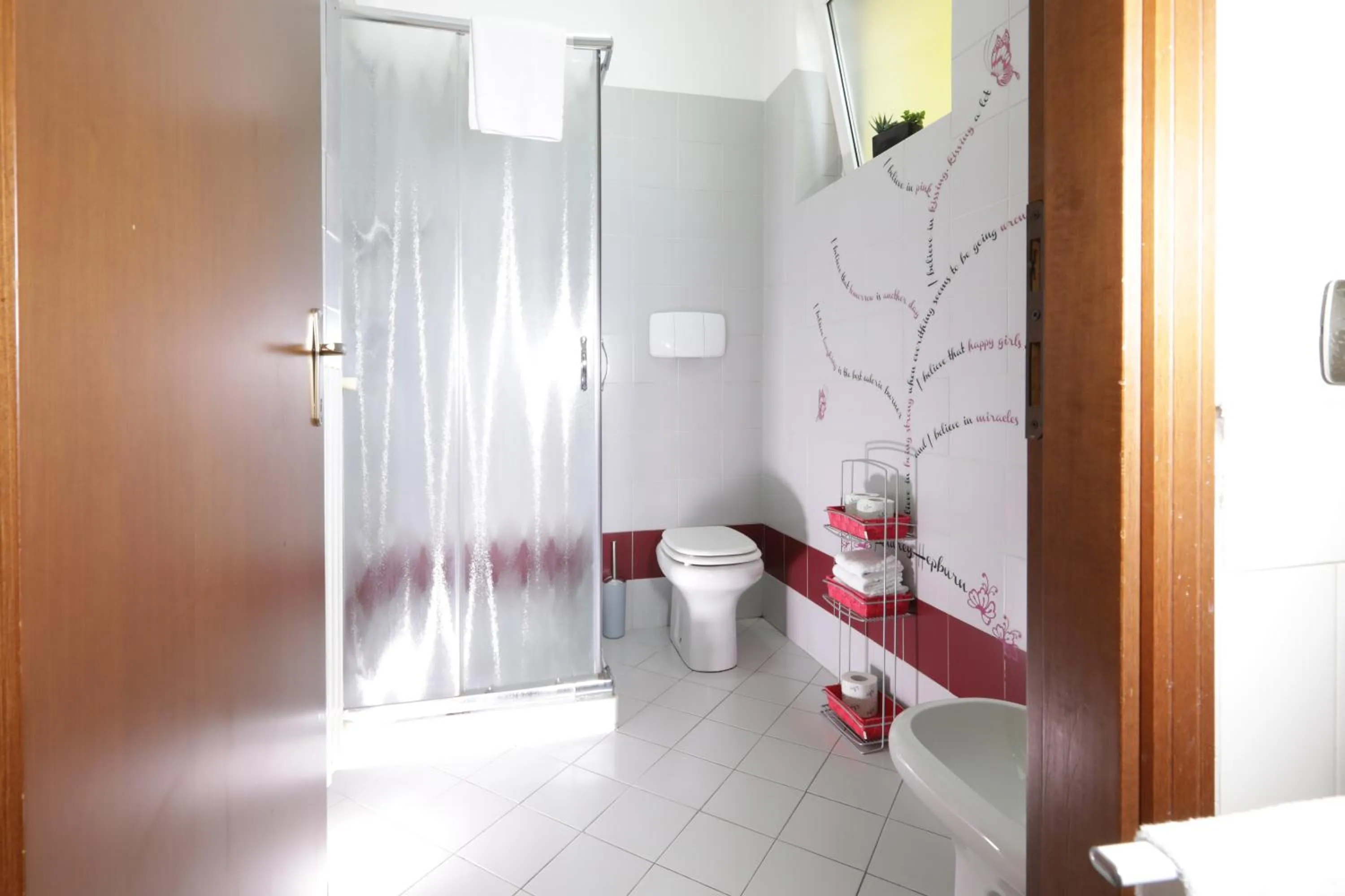 Shower in Hotel Residence Aurora