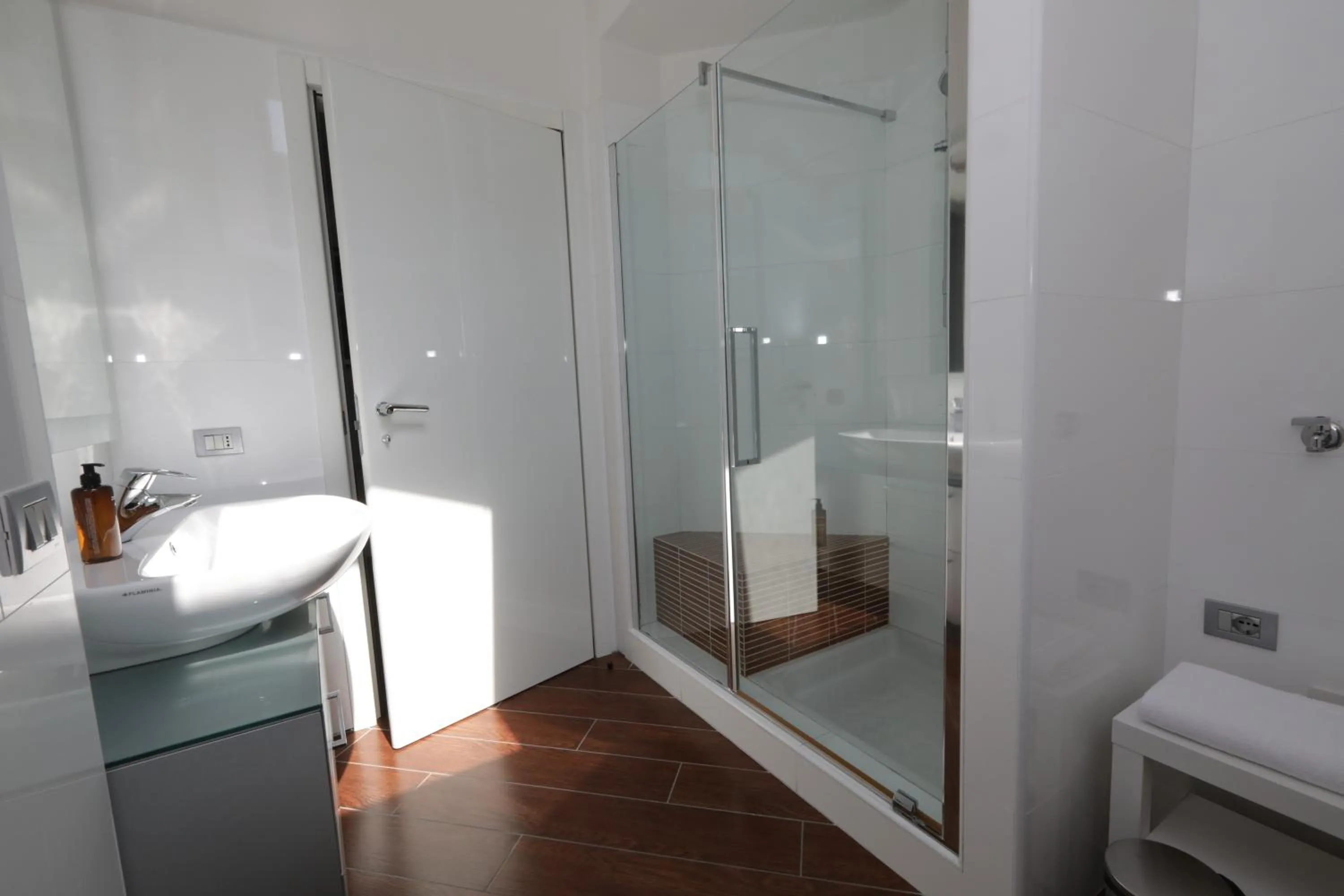 Shower in Hotel Residence Aurora