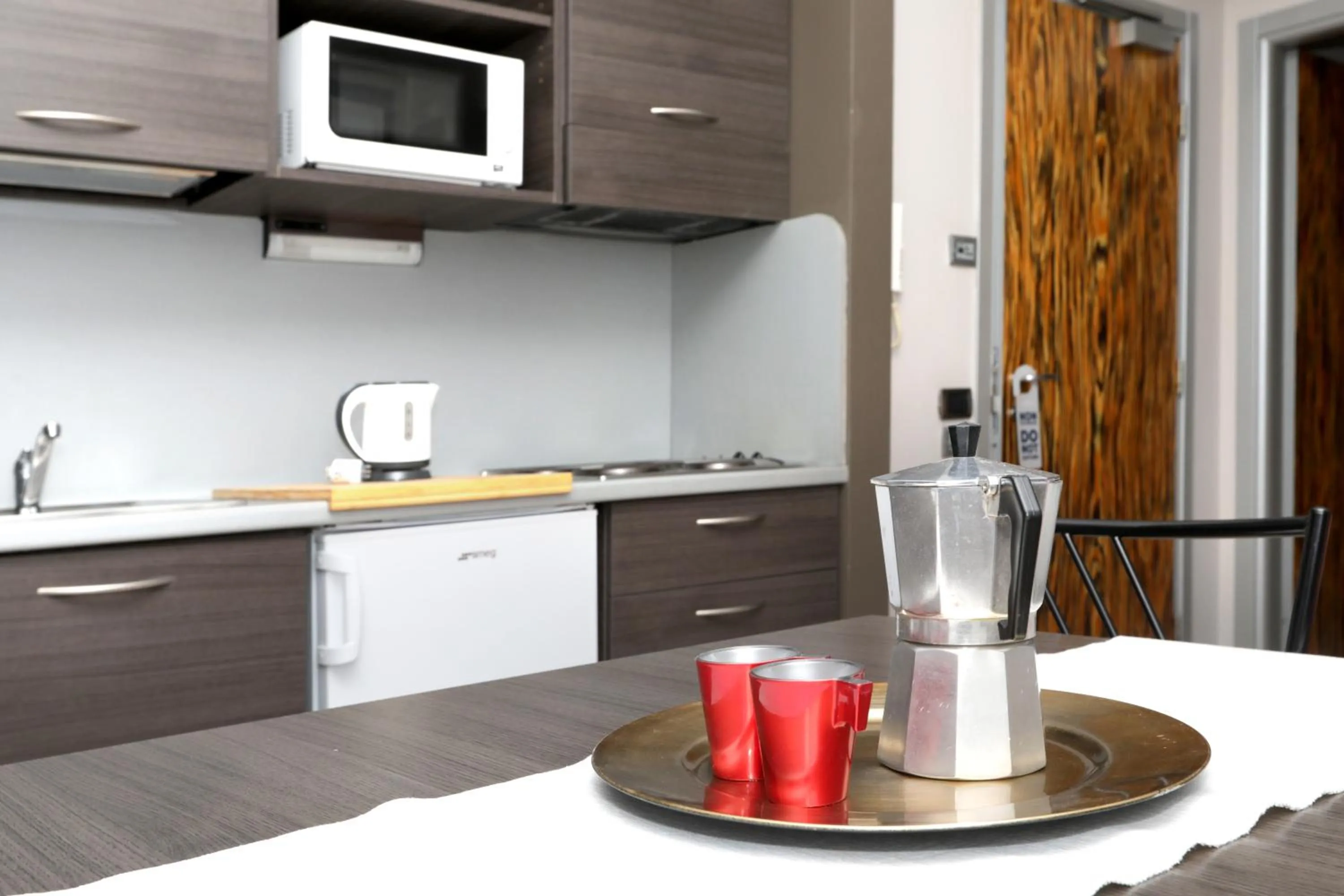 kitchen in Hotel Residence Aurora