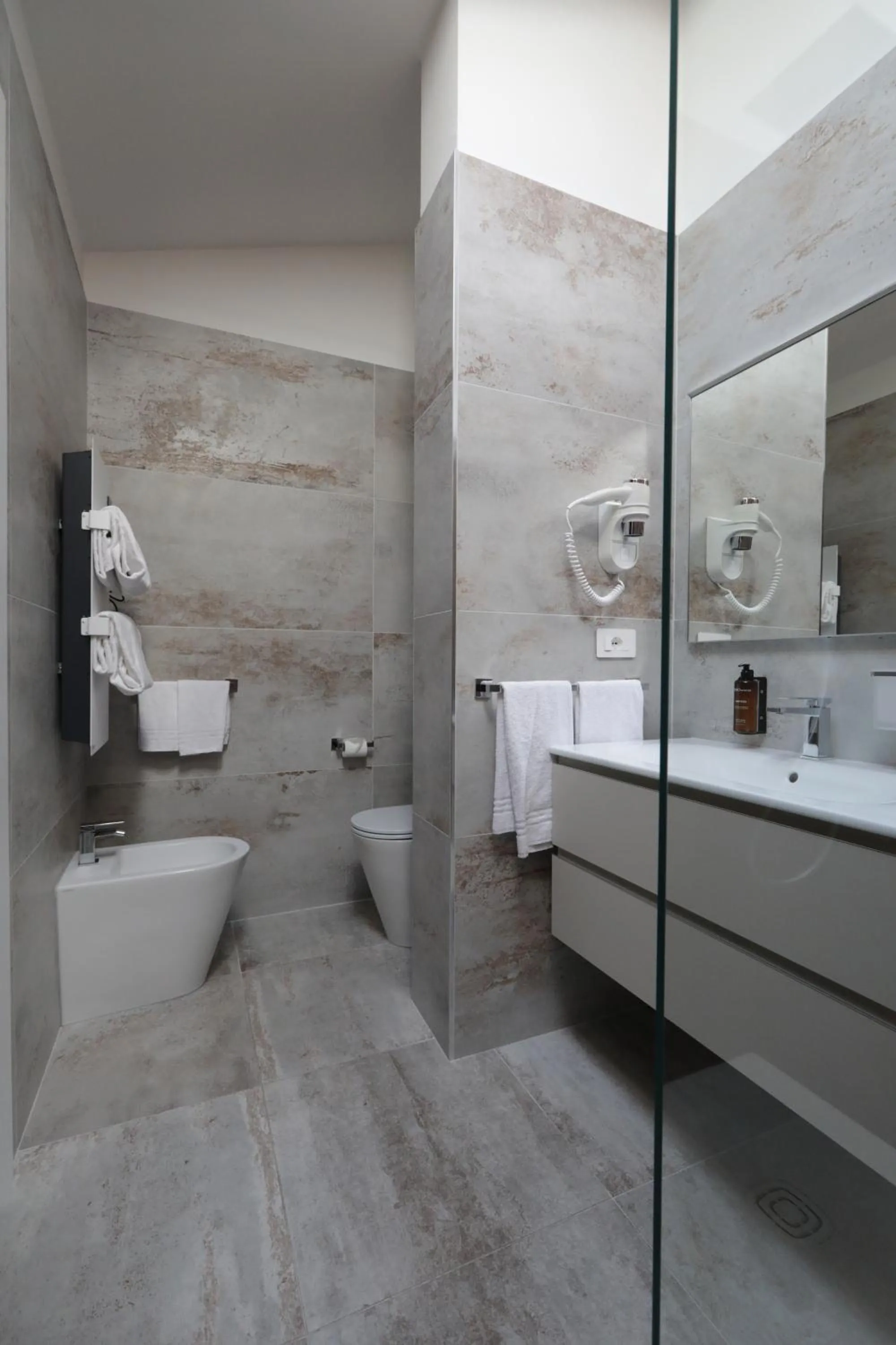 Shower in Hotel Residence Aurora