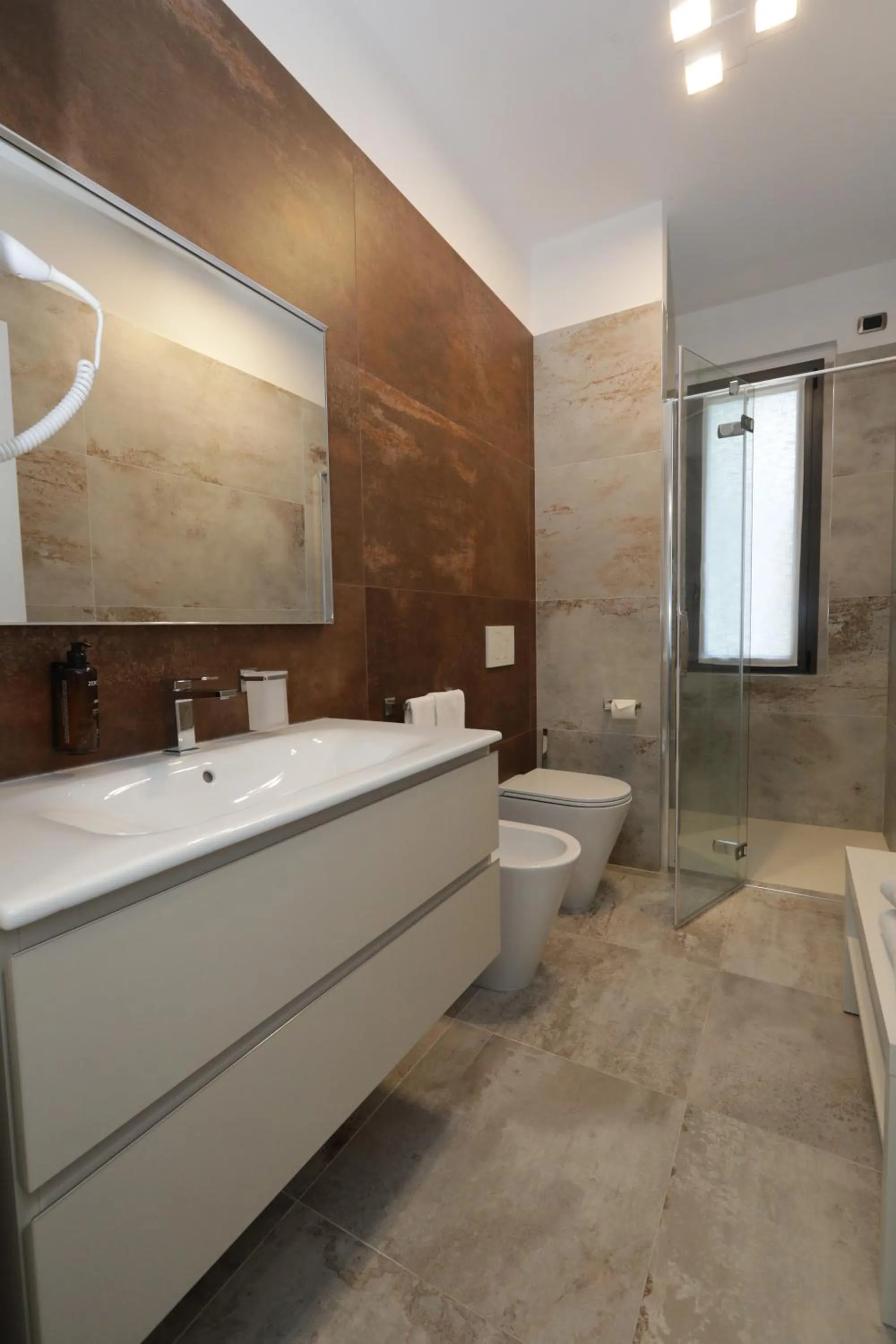 Shower in Hotel Residence Aurora