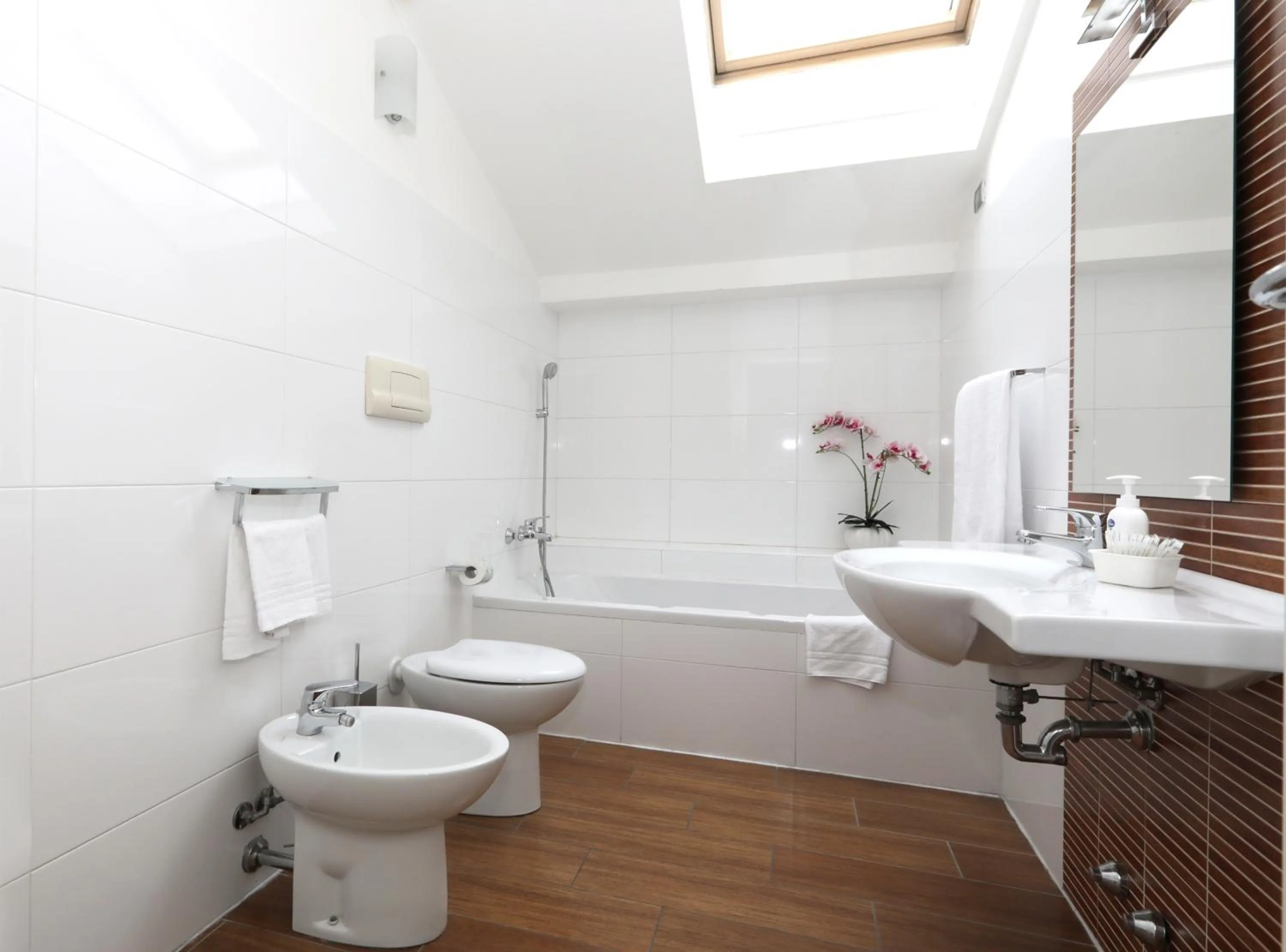 Toilet in Hotel Residence Aurora