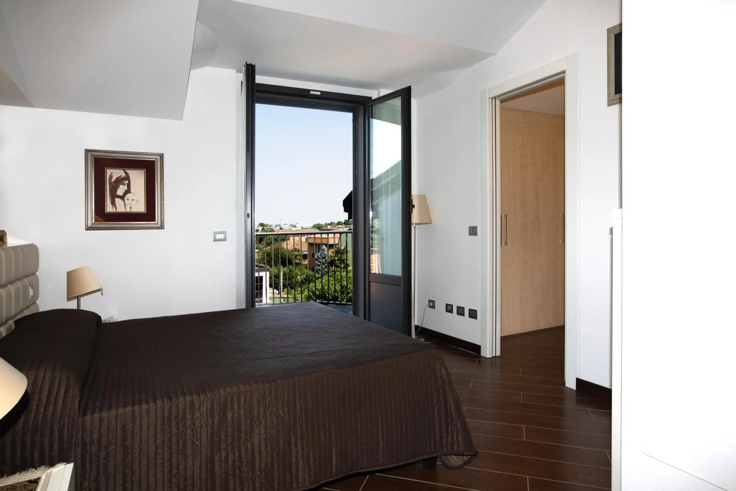 Bed in Hotel Residence Aurora