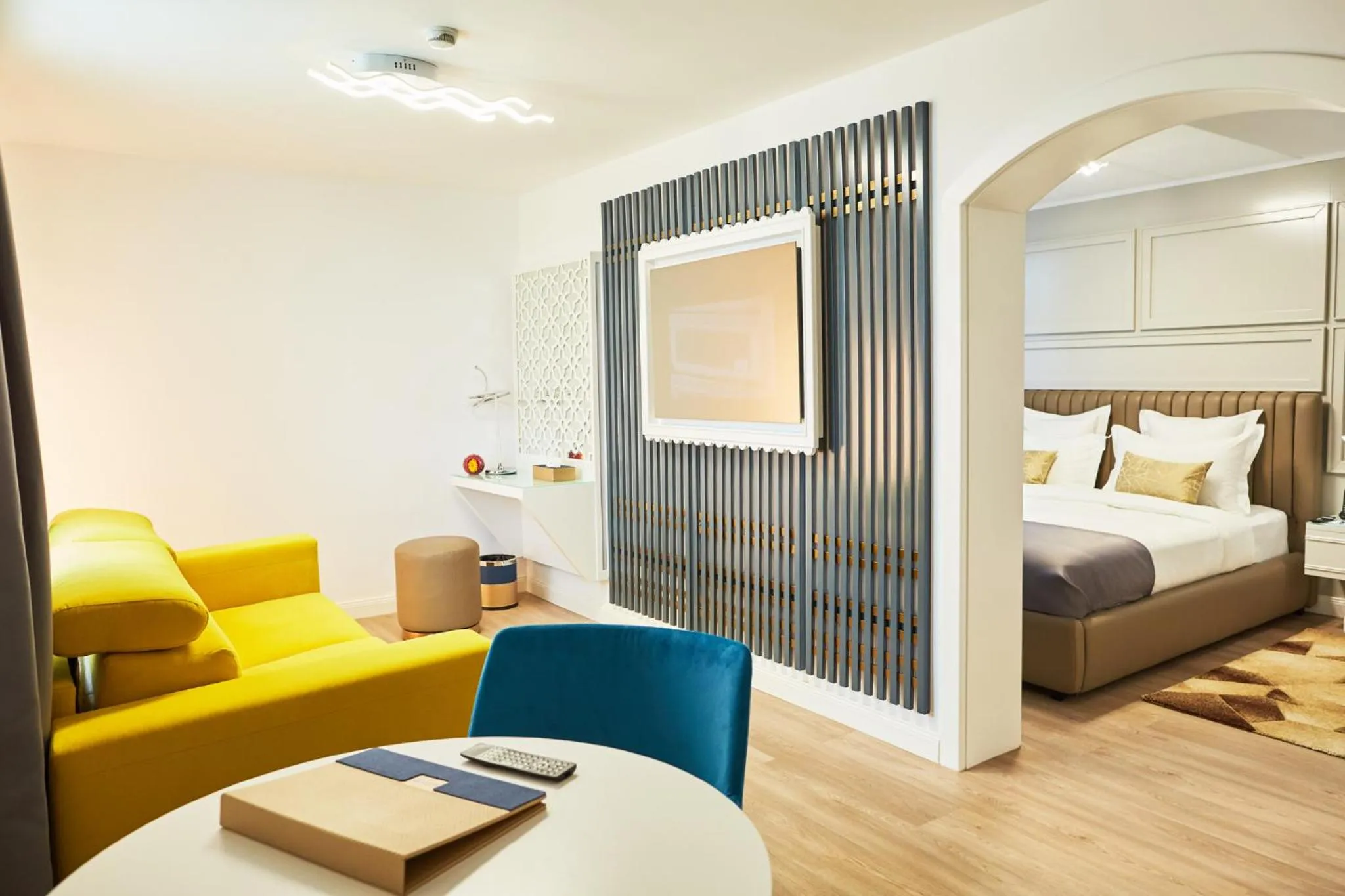 Bed in Lebada Luxury Resort & Spa