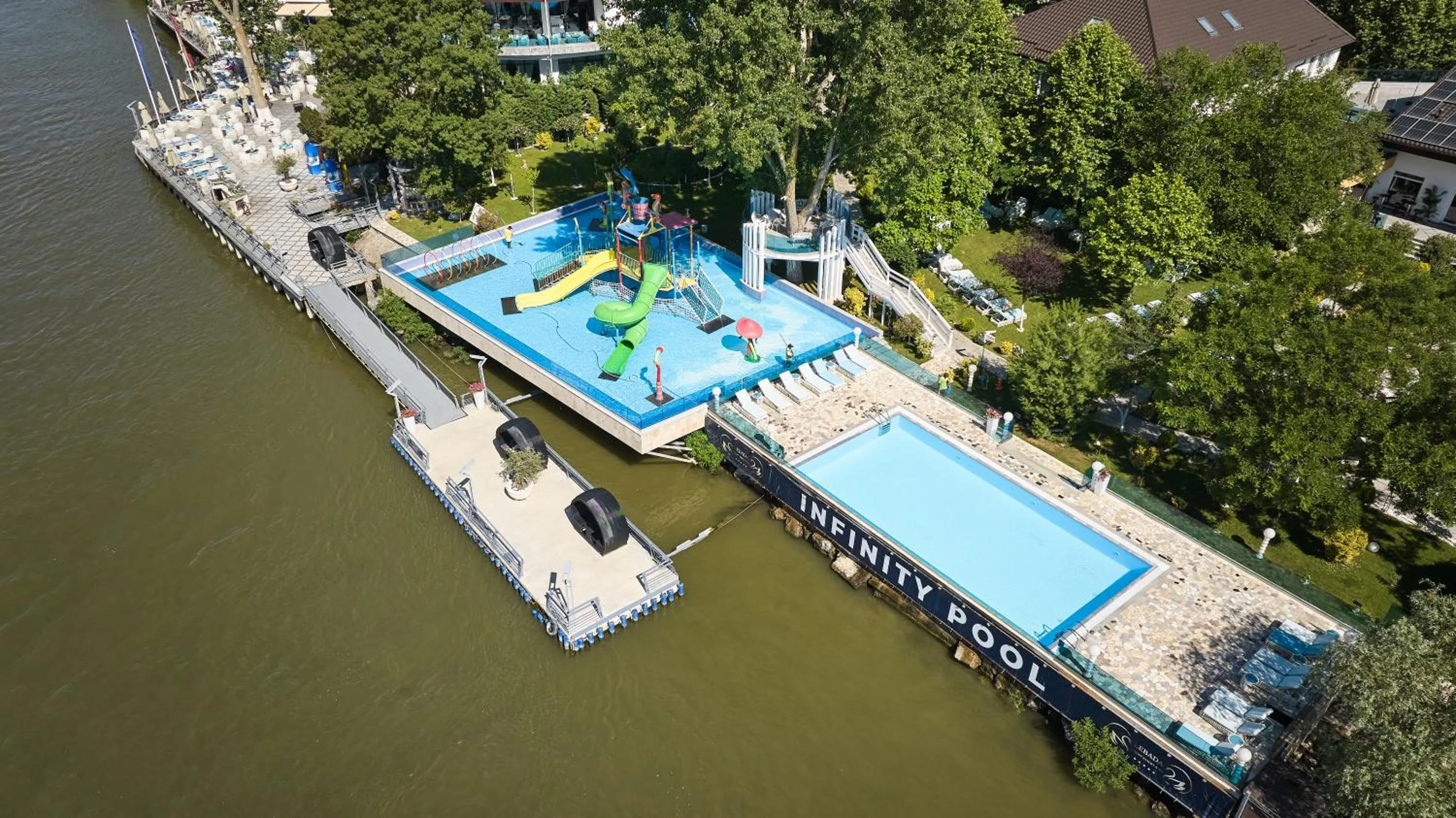 Pool view in Lebada Luxury Resort & Spa