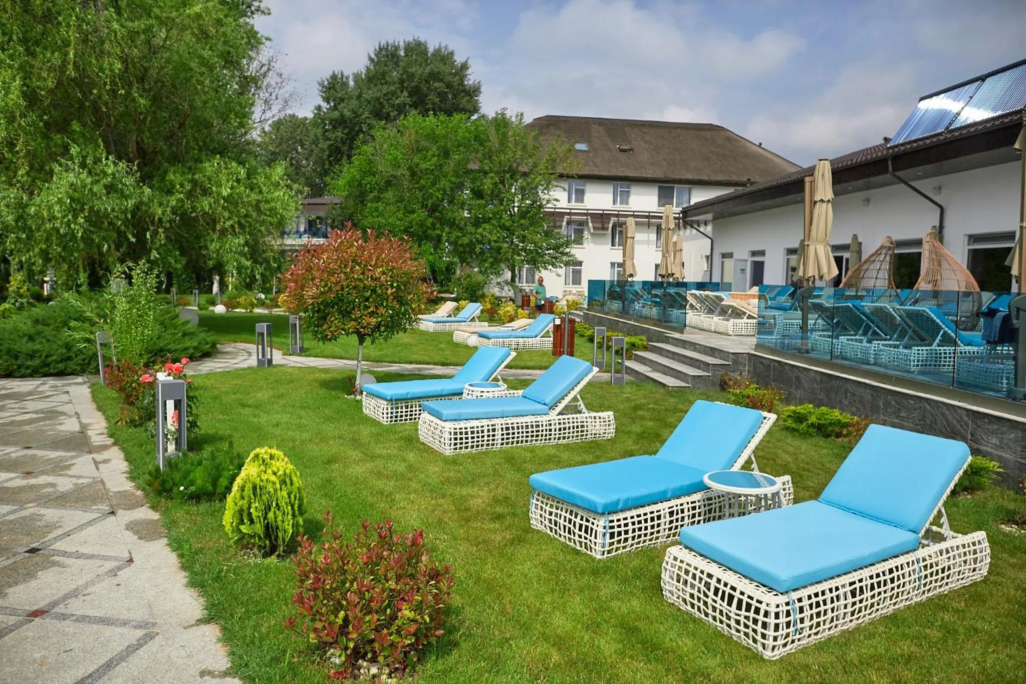Swimming pool in Lebada Luxury Resort & Spa