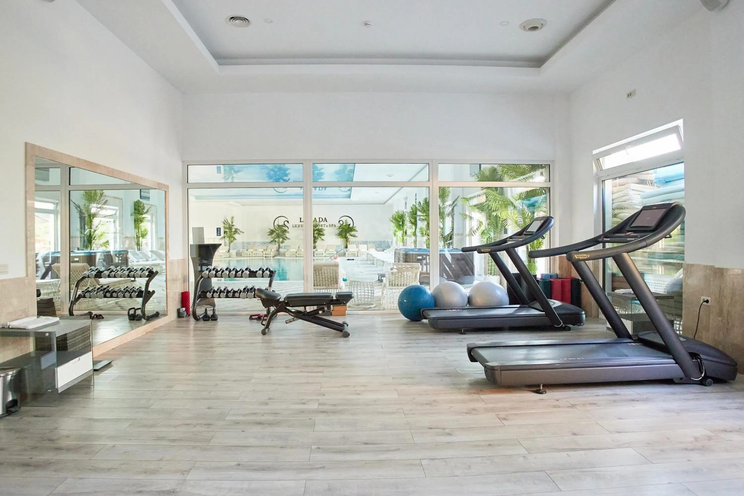 Fitness centre/facilities in Lebada Luxury Resort & Spa