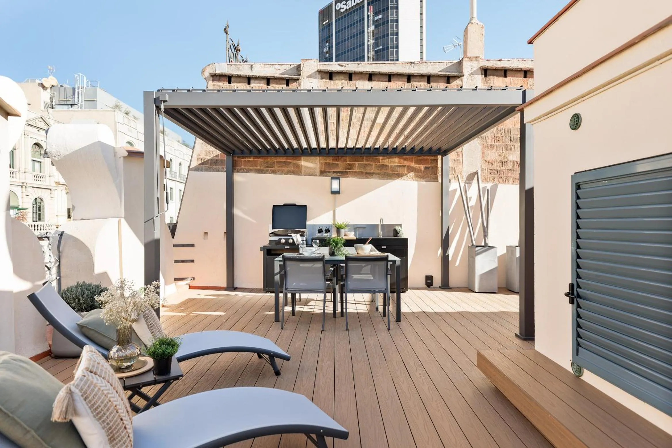 Balcony/Terrace in Apartments Barcelona & Home Deco Eixample