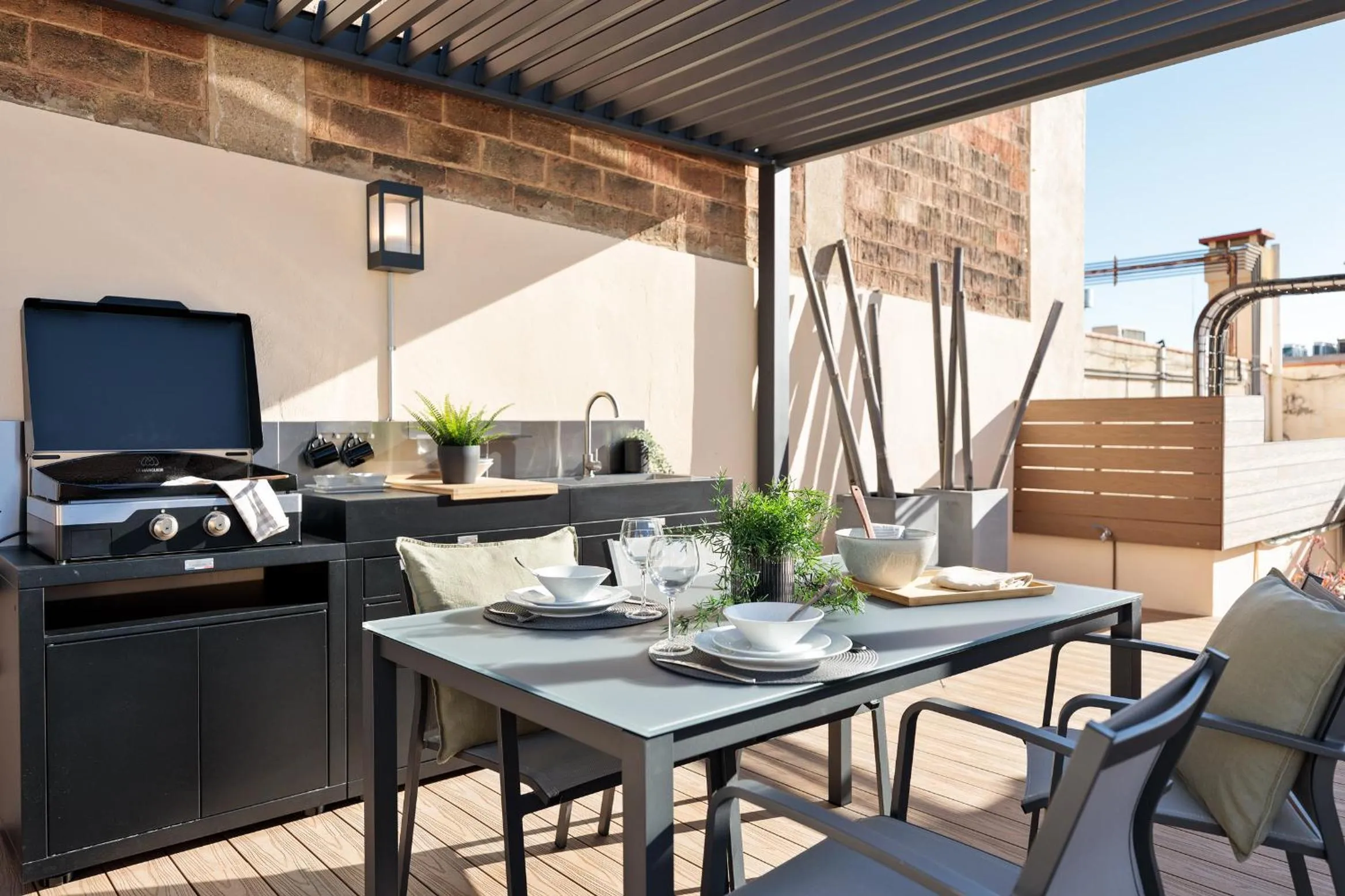 Balcony/Terrace in Apartments Barcelona & Home Deco Eixample