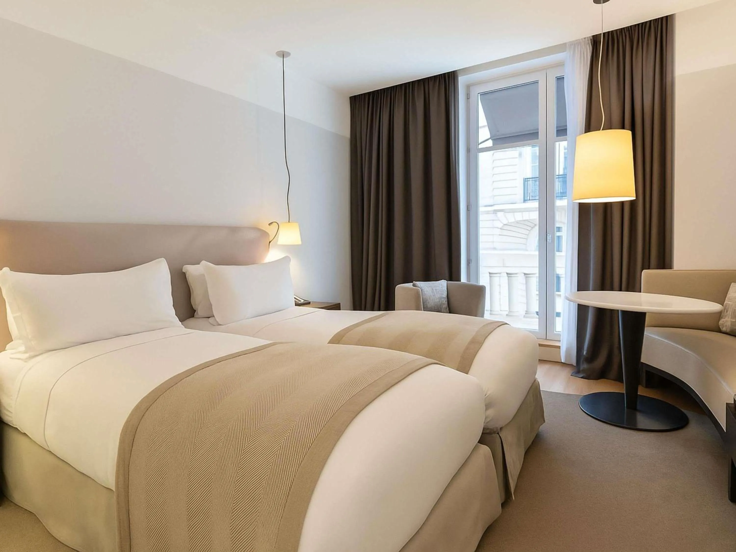 Bedroom, Bed in Sofitel Paris Arc De Triomphe