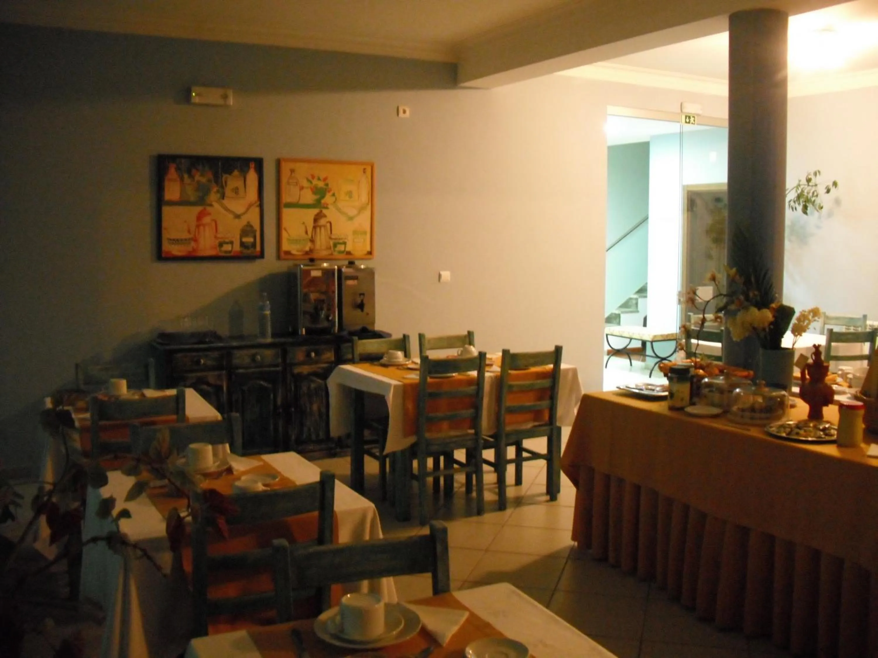 Dining area in Hotel Minho Belo