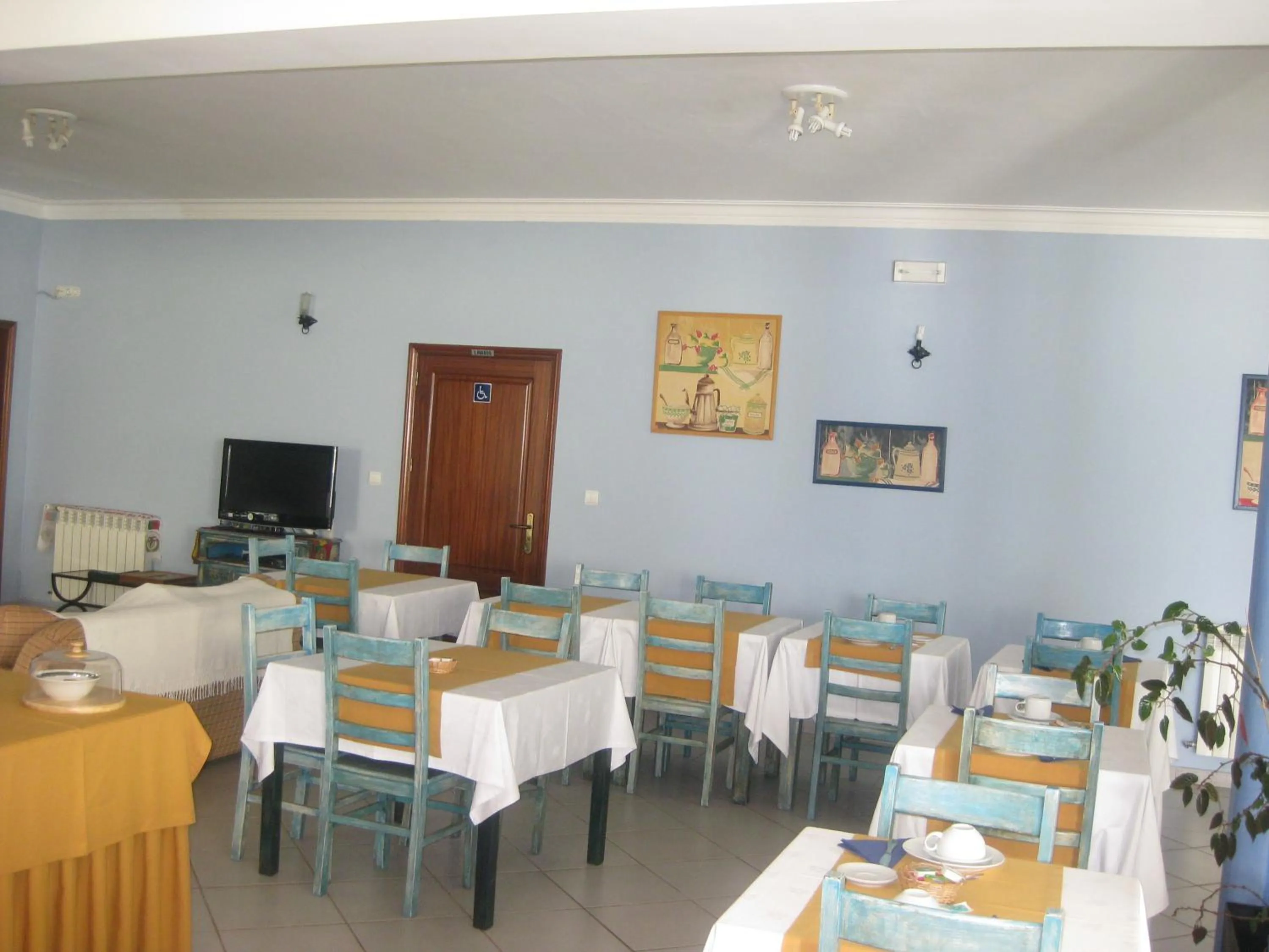 Dining area in Hotel Minho Belo