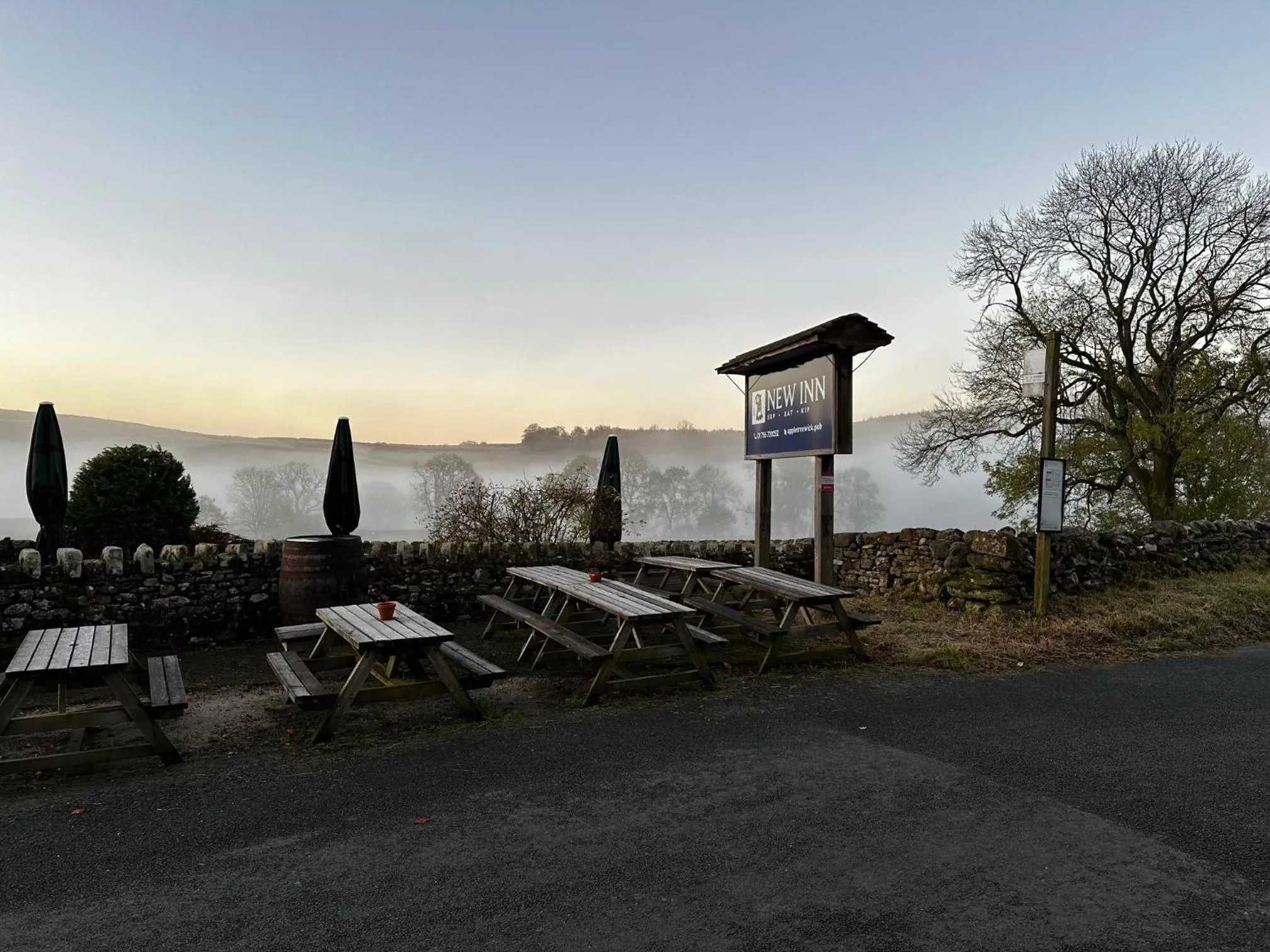 Natural landscape in New Inn Appletreewick