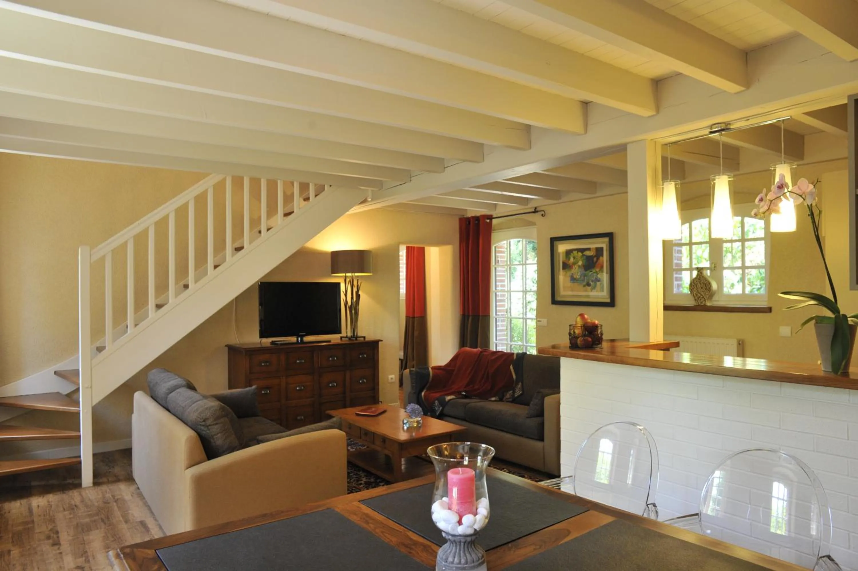 Living room in Hôtel & Spa de La Bretesche