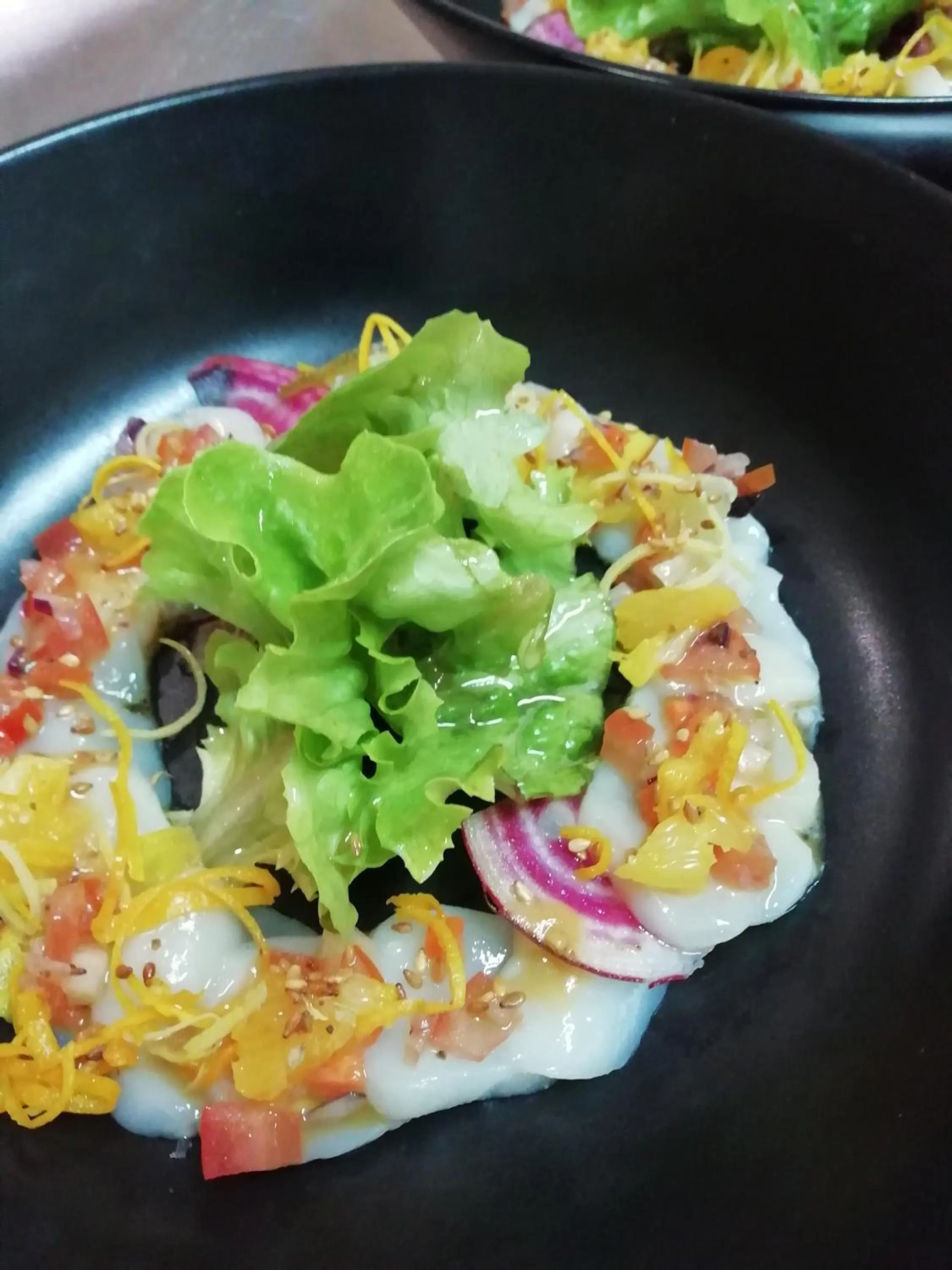 Food in L'Auberge de Lugos