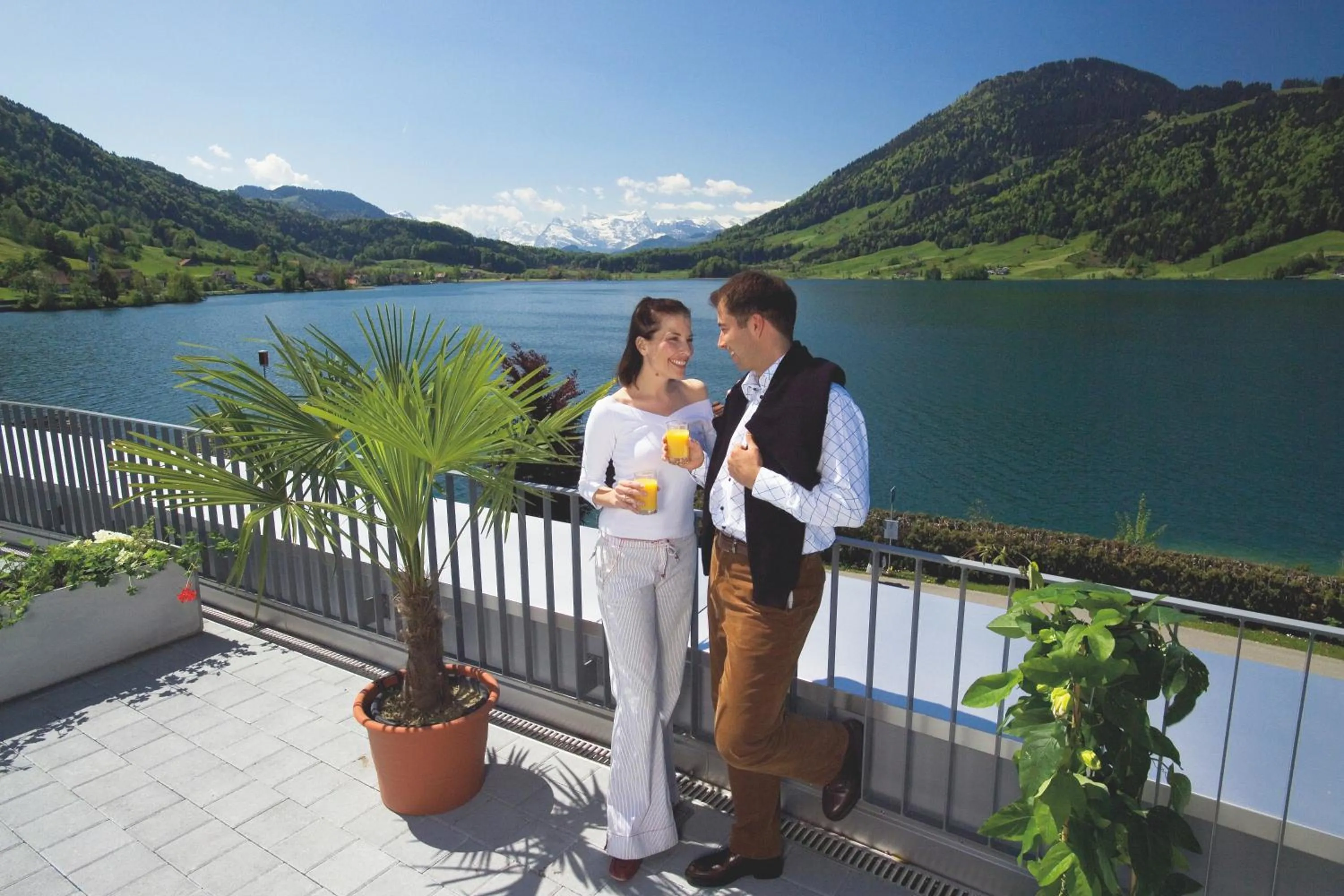 People in Hotel - Restaurant Eierhals am Ägerisee