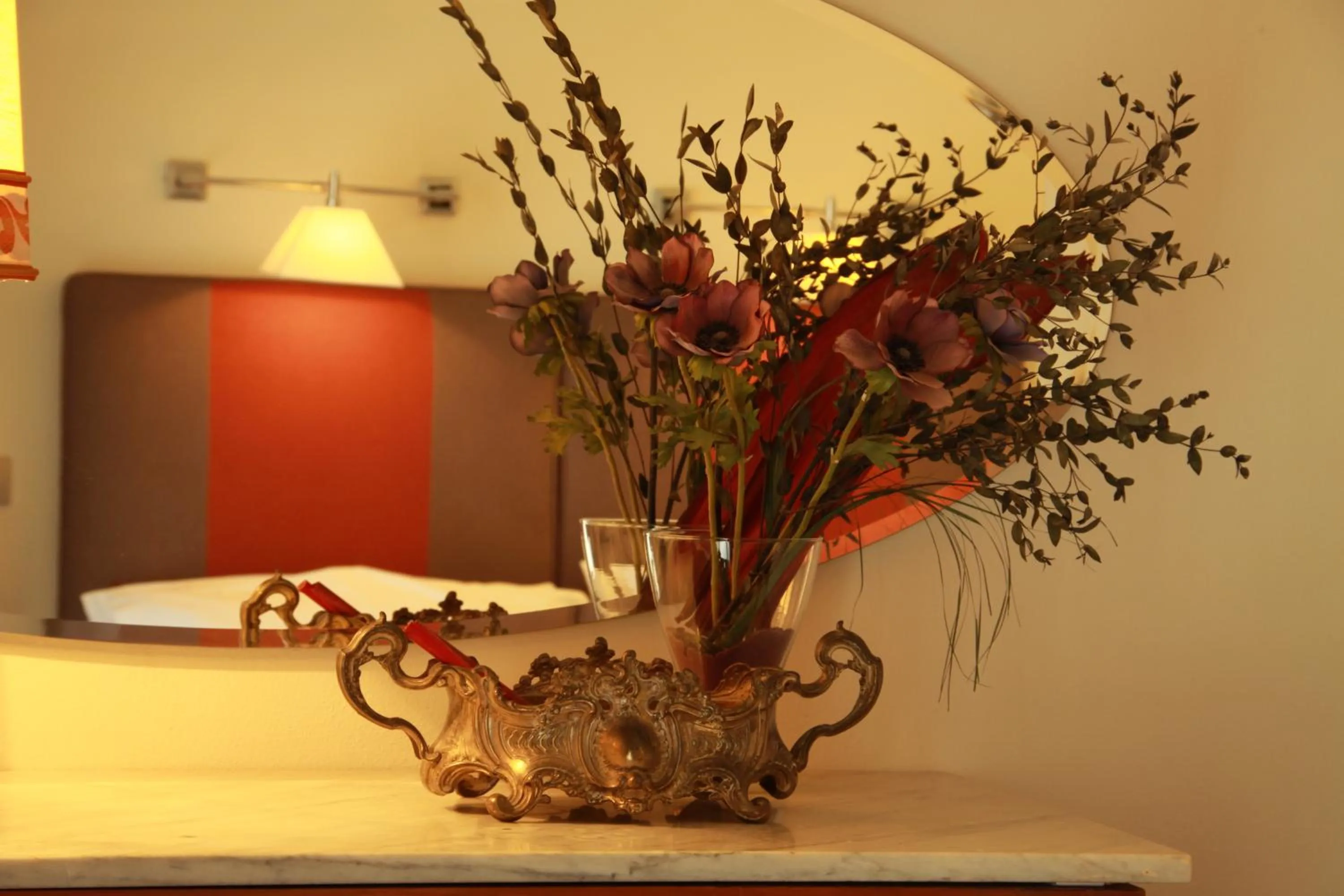 Decorative detail in Balneum Boutique Hotel & B&B