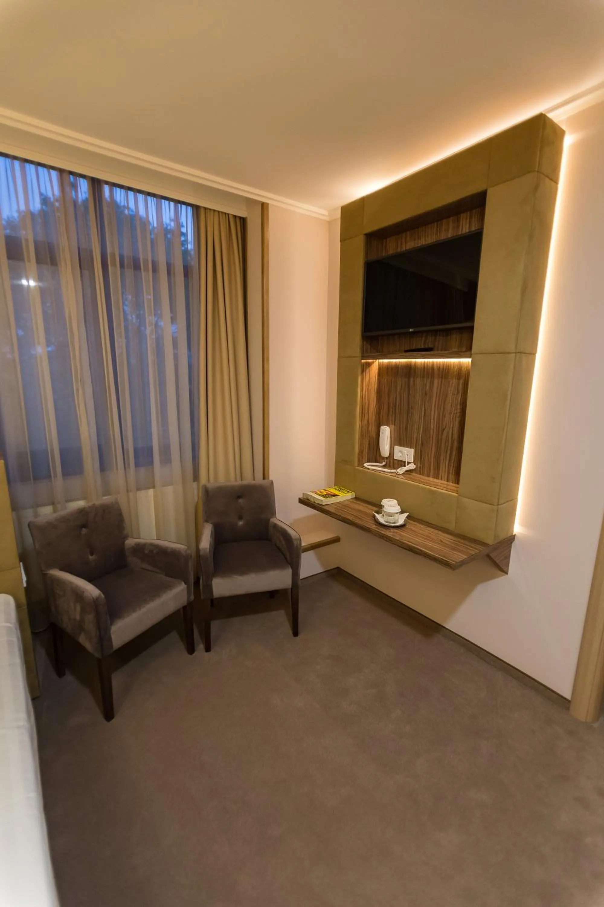 Seating area in Hotel Orient Braila