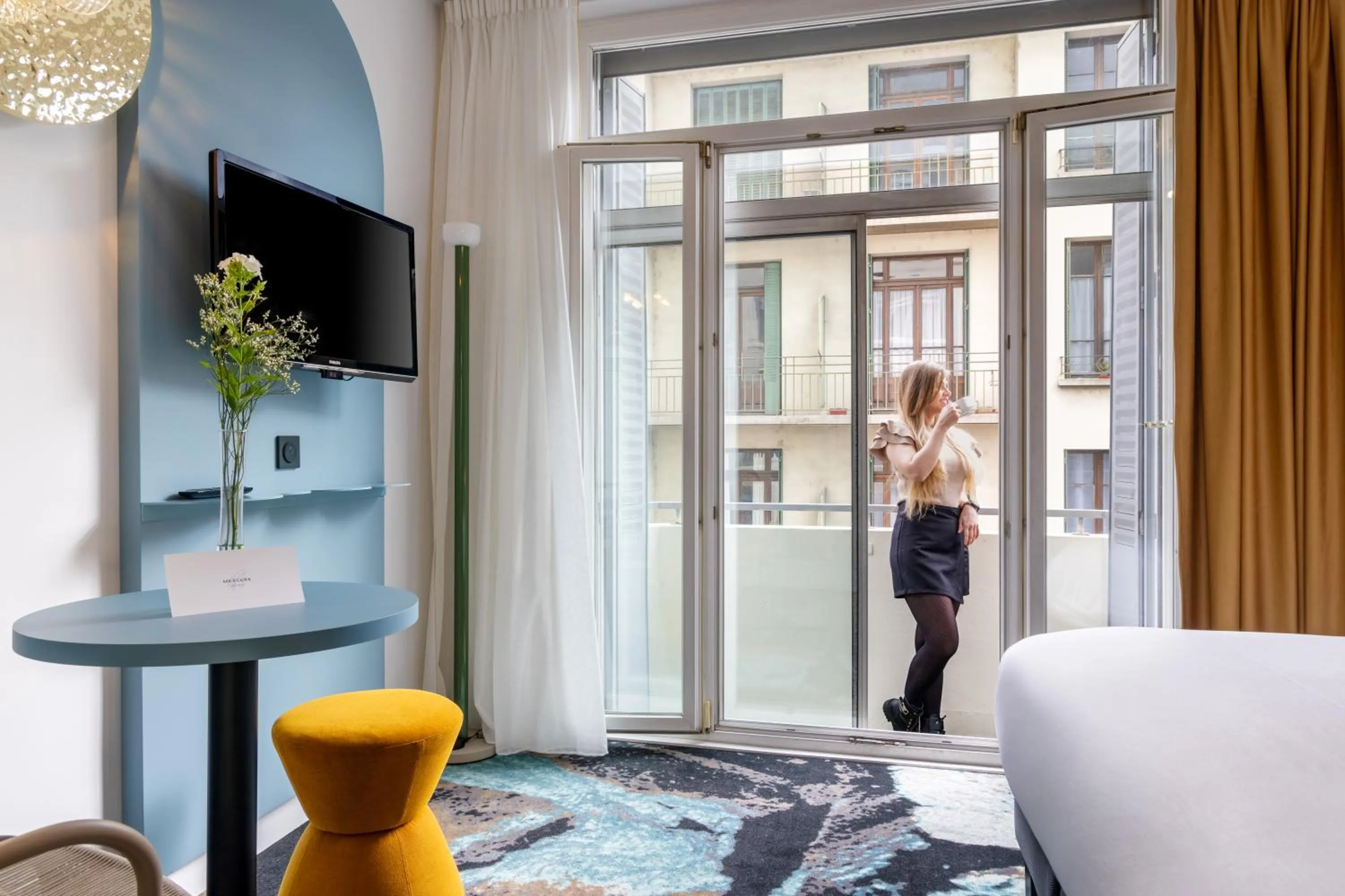 Bedroom in Mercure Annecy Centre