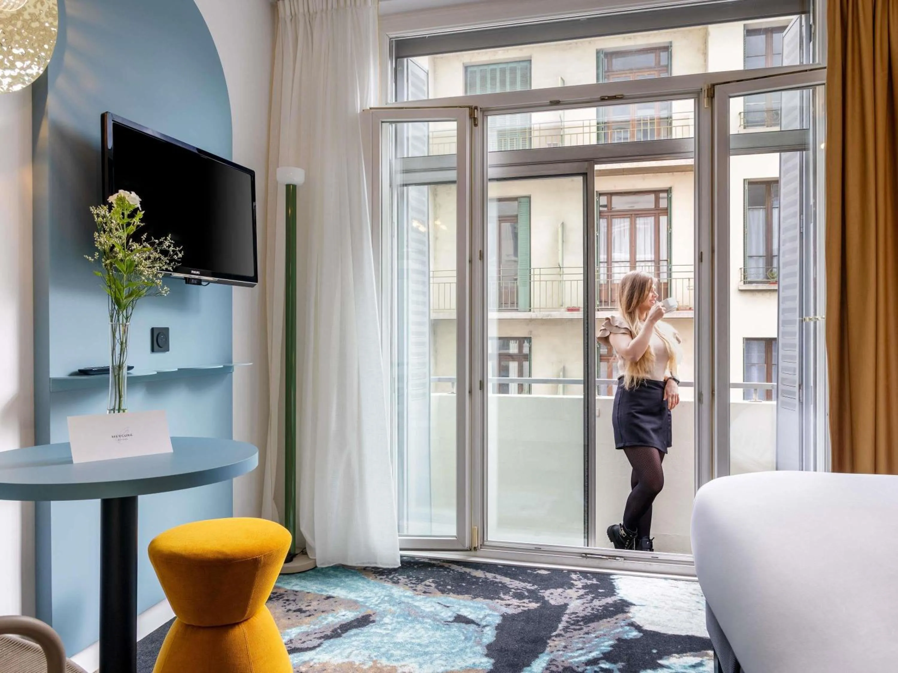 Bedroom in Mercure Annecy Centre