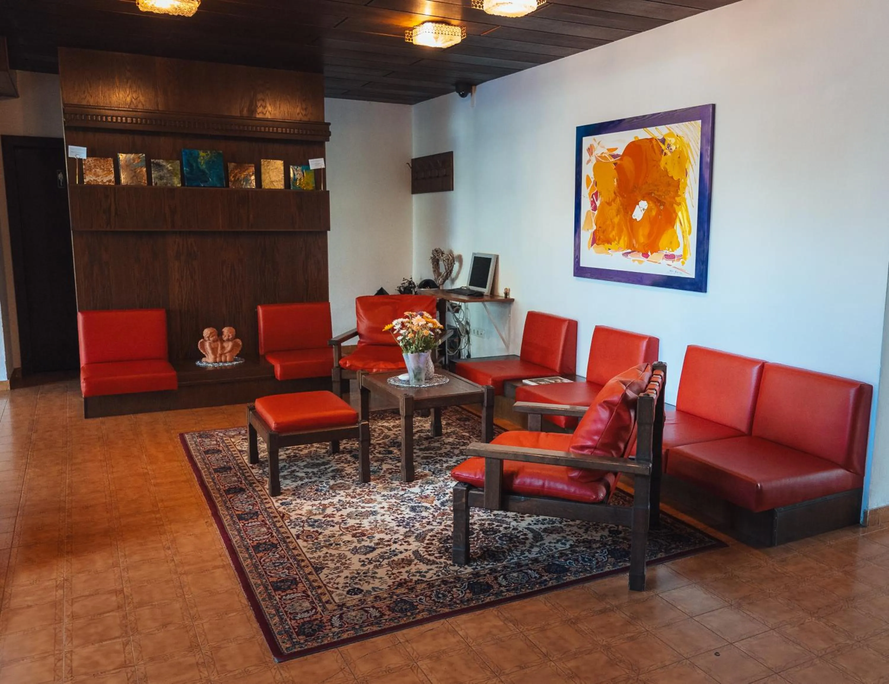 Lobby or reception in Parkhotel Zuzek