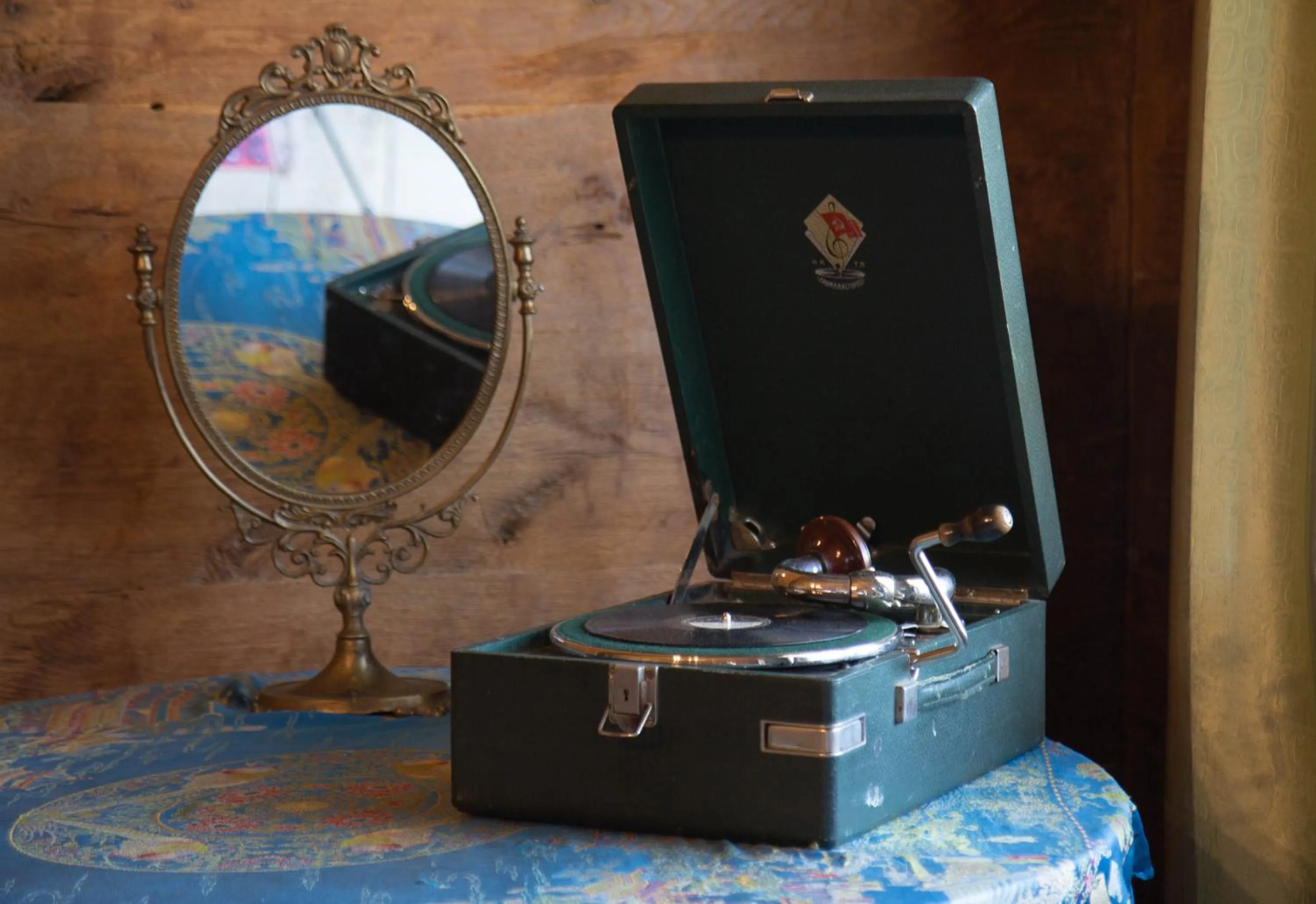 Decorative detail in Ethno Sazano Hotel