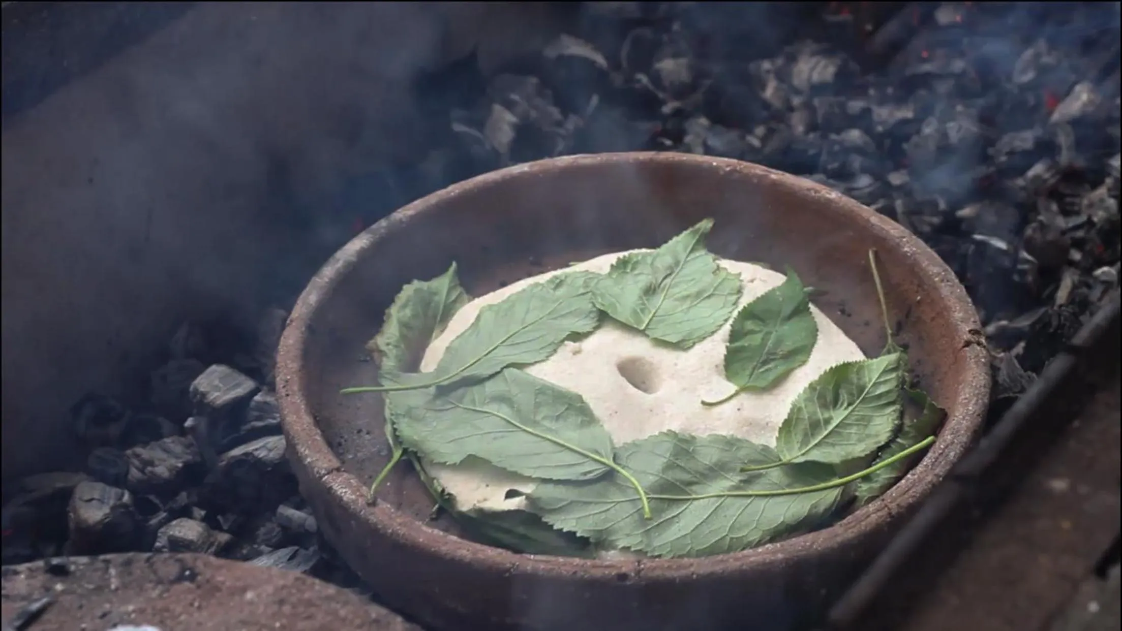 Food in Ethno Sazano Hotel