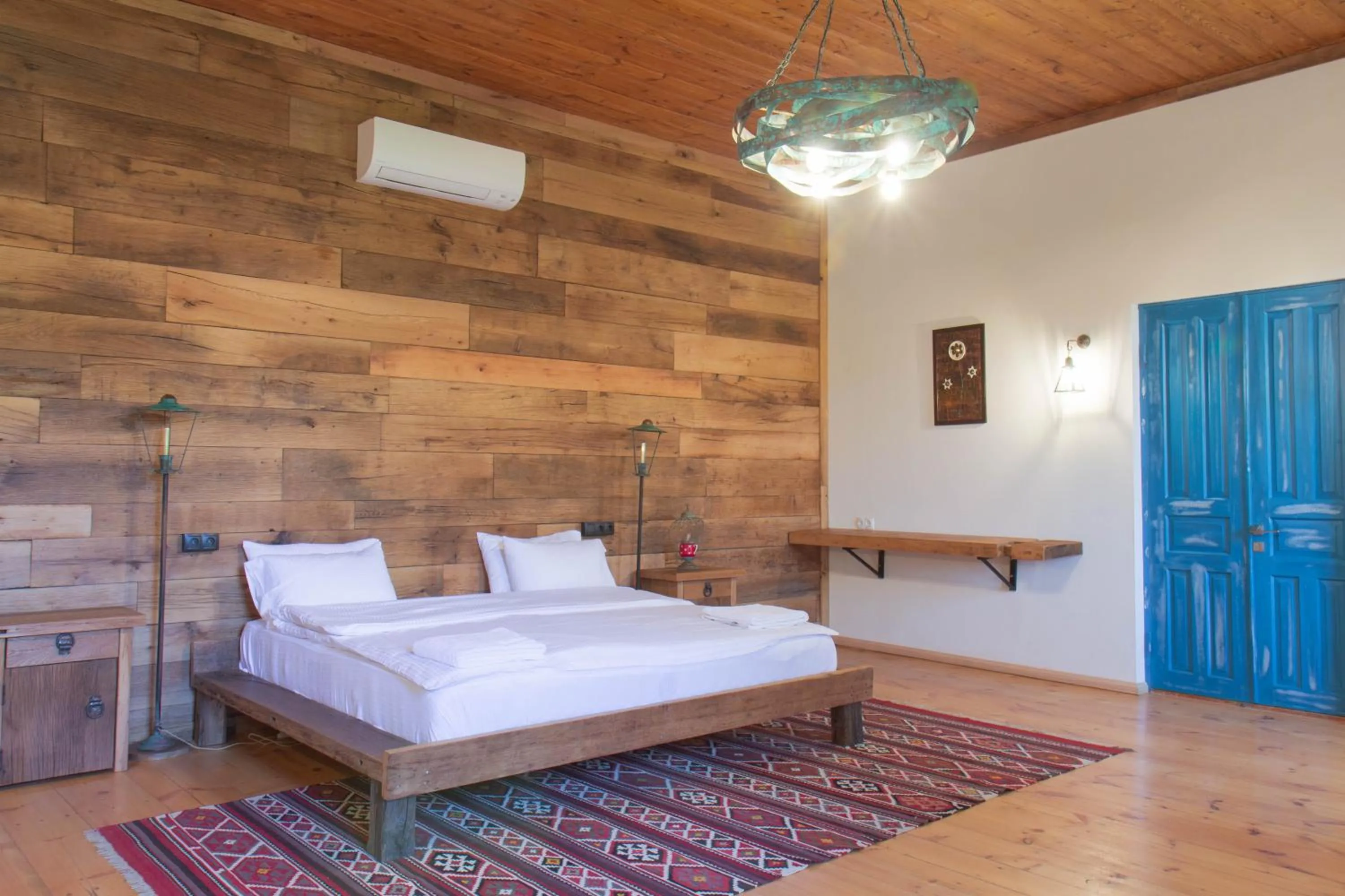 Photo of the whole room, Bed in Ethno Sazano Hotel