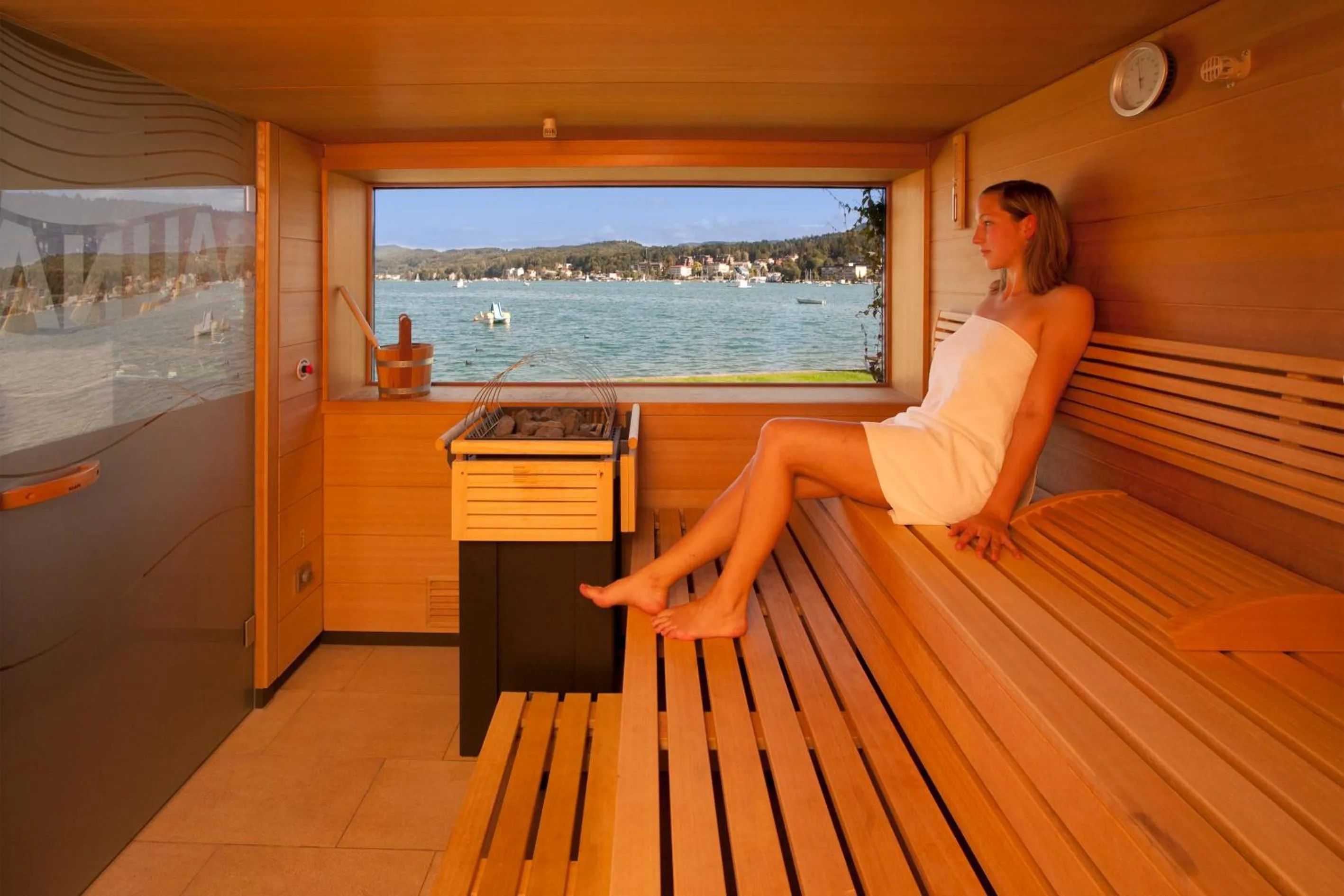 Spa and wellness centre/facilities in Seehotel Engstler