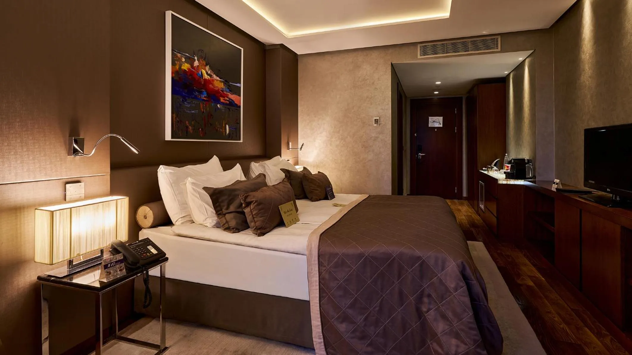 Bed in Lasagrada Hotel Istanbul