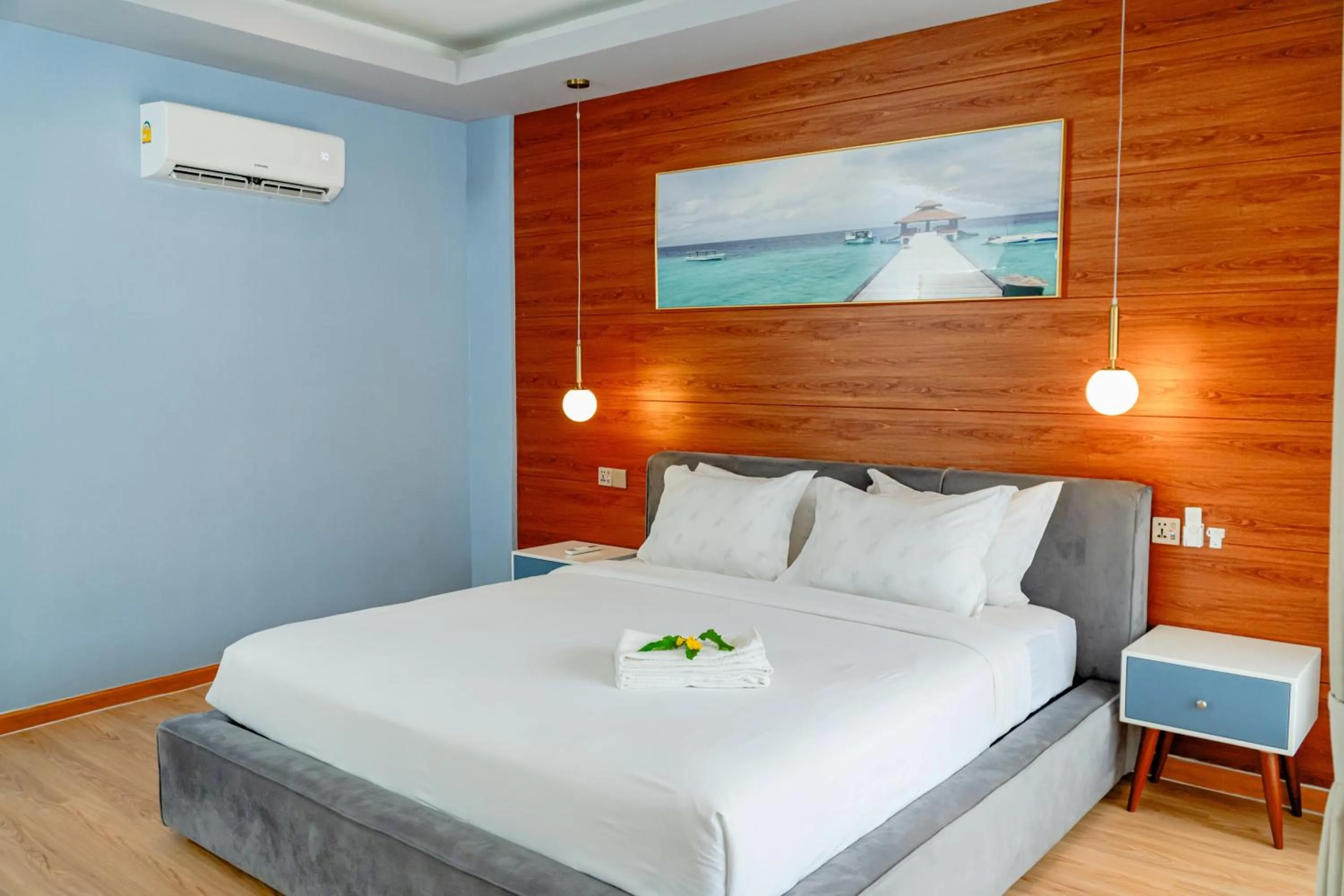 Bedroom, Bed in One Beach Resort by EHM