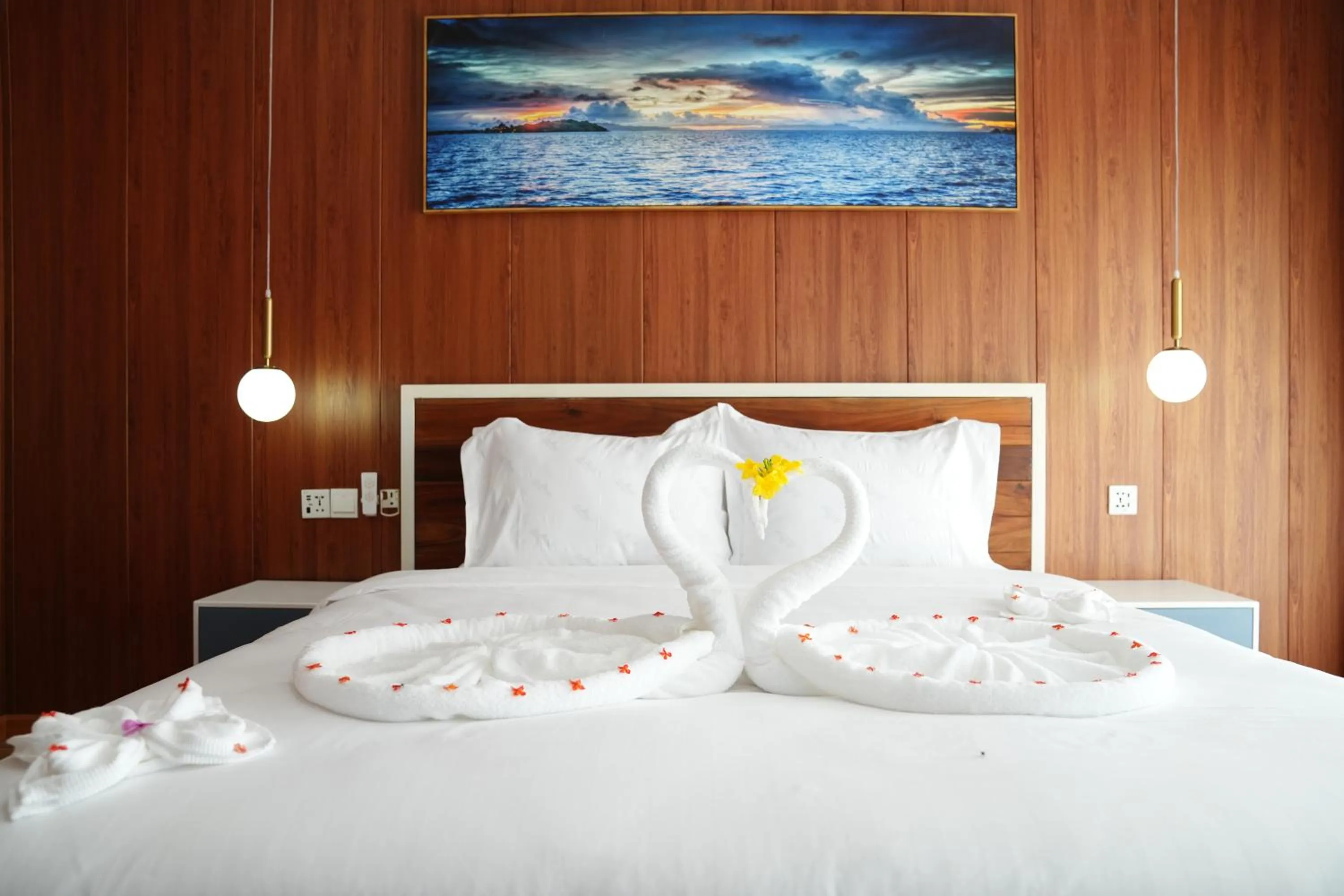 Bed in Bodega Resort