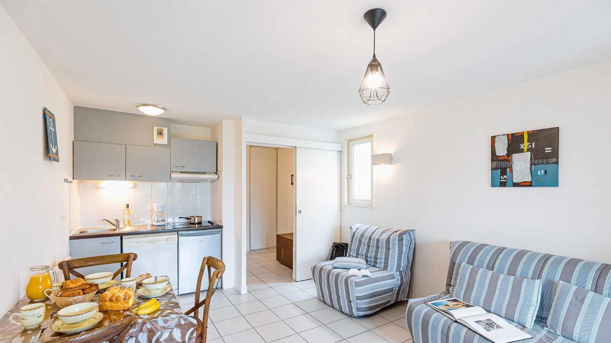 Living room in Madame Vacances Les Rives Marines