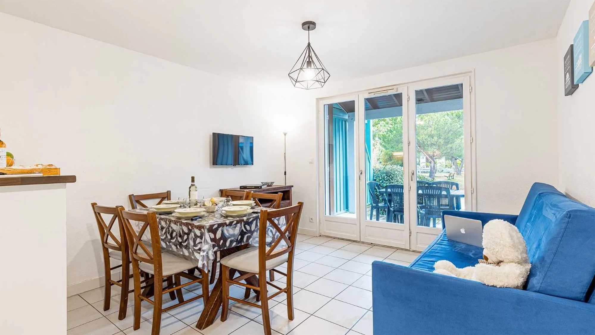 Living room in Madame Vacances Les Rives Marines