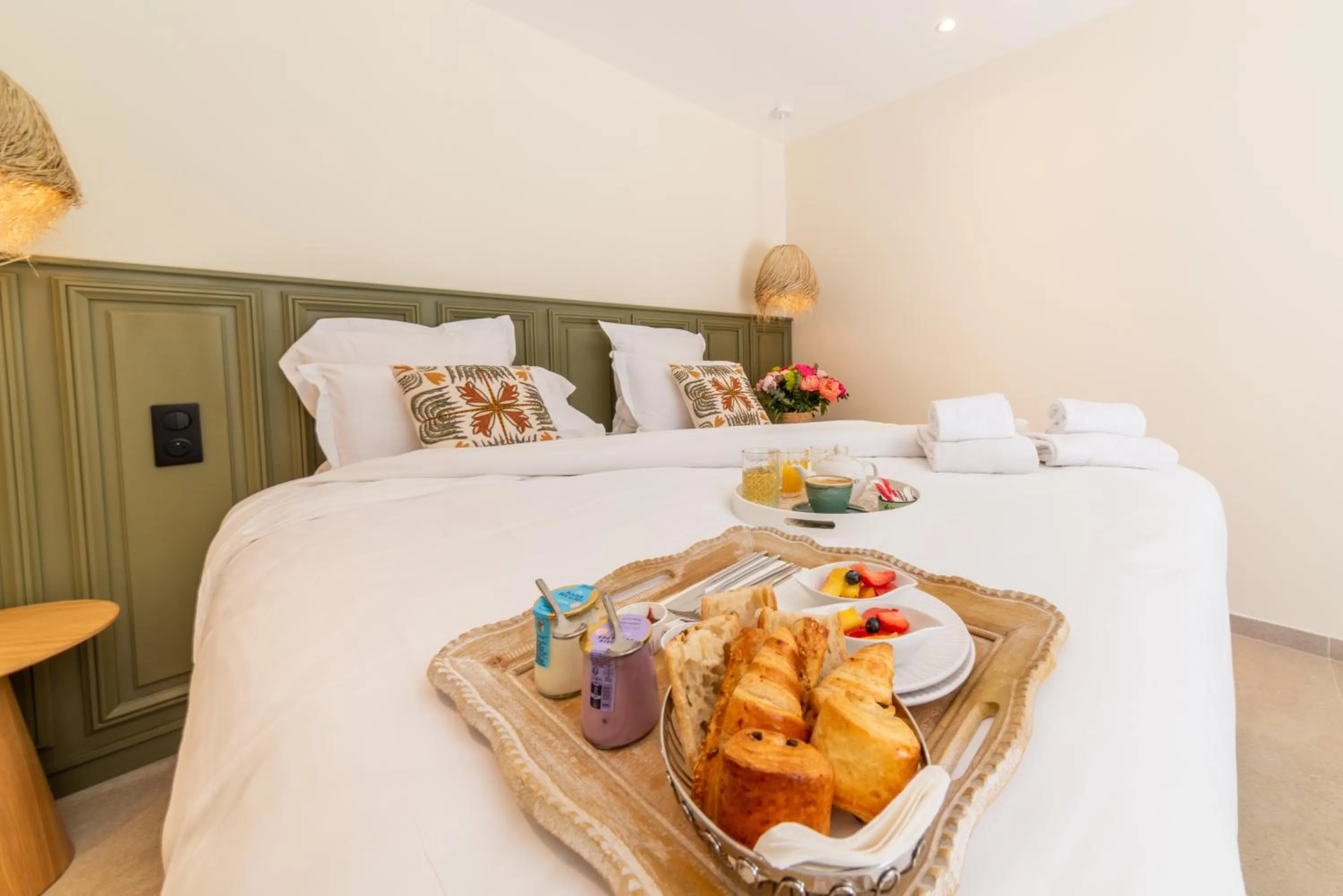 Food close-up, Bed in Les Capucines Saint Tropez