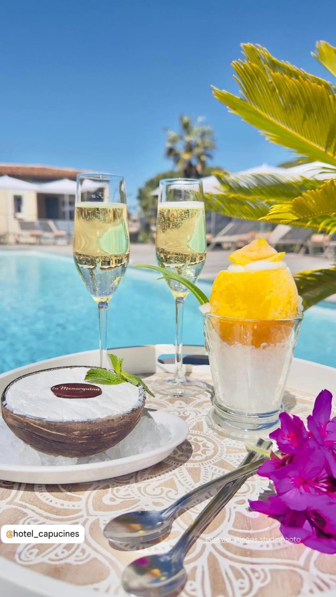 Lounge or bar in Les Capucines Saint Tropez