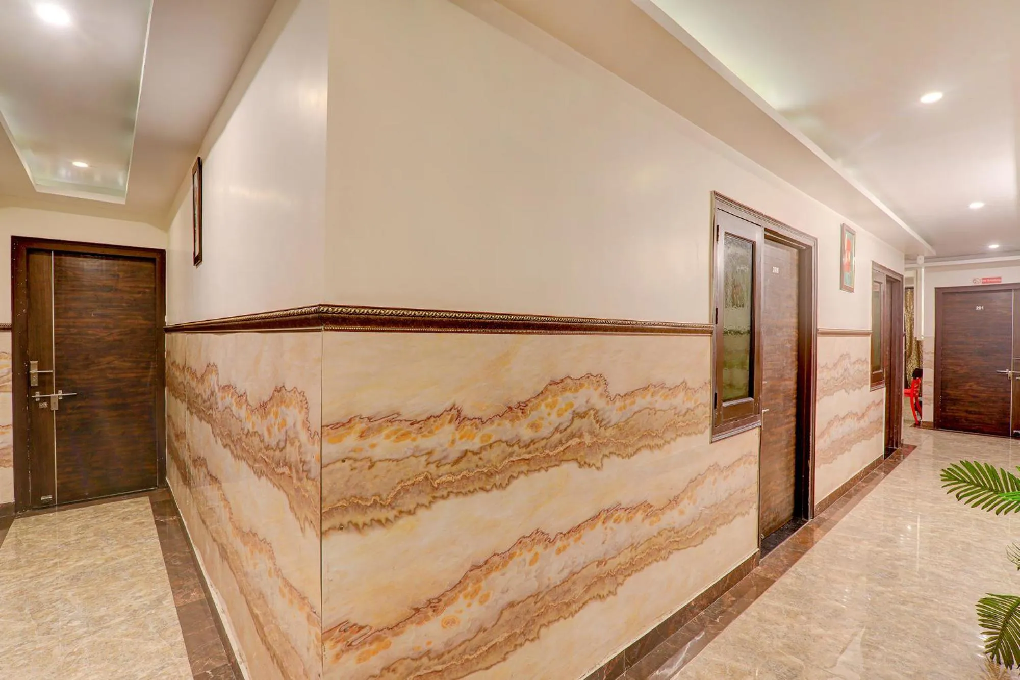 Lobby or reception in FabHotel The Villa