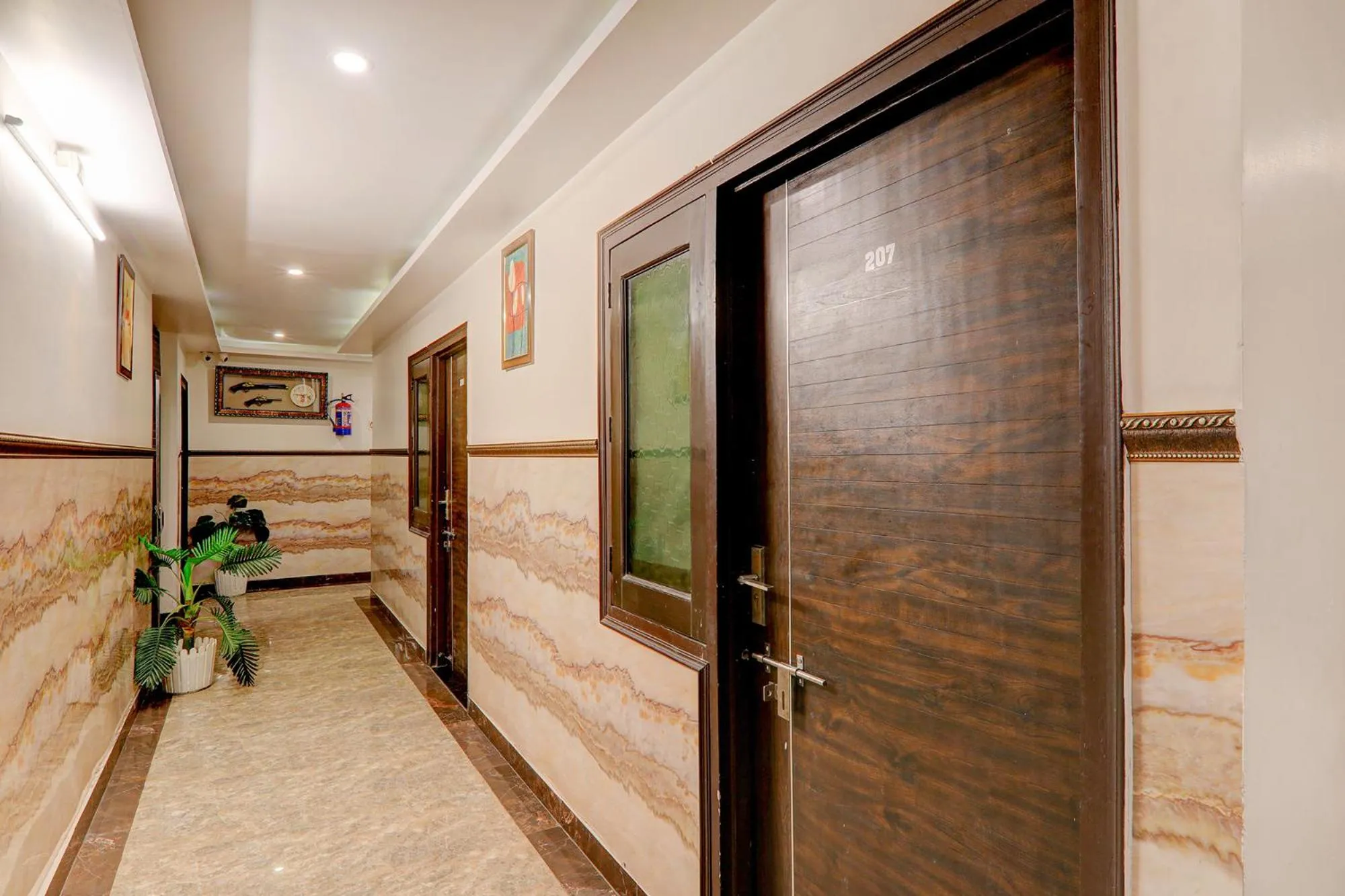 Lobby or reception in FabHotel The Villa