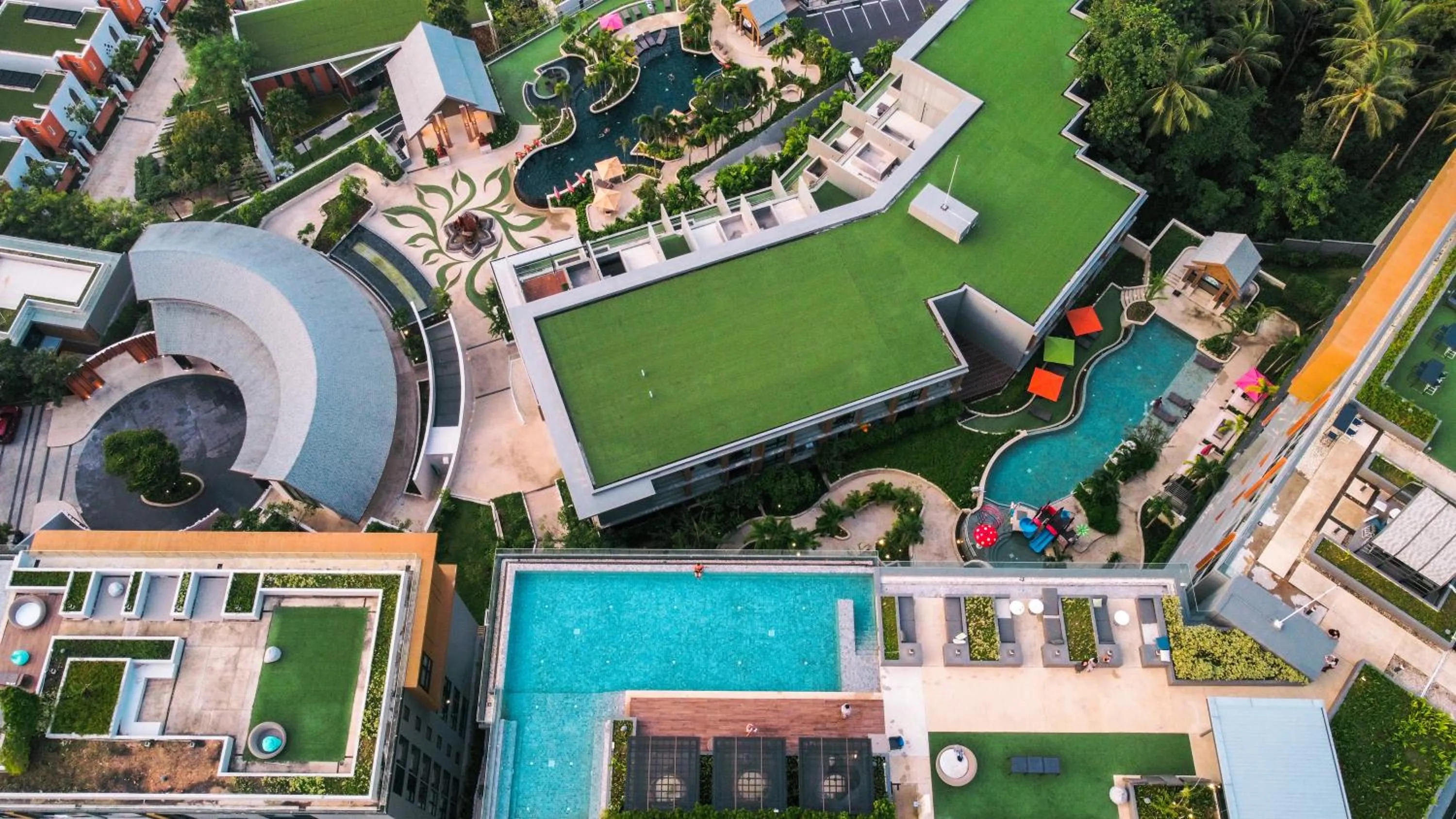 Bird's eye view in Mida Grande Resort Phuket Official Account