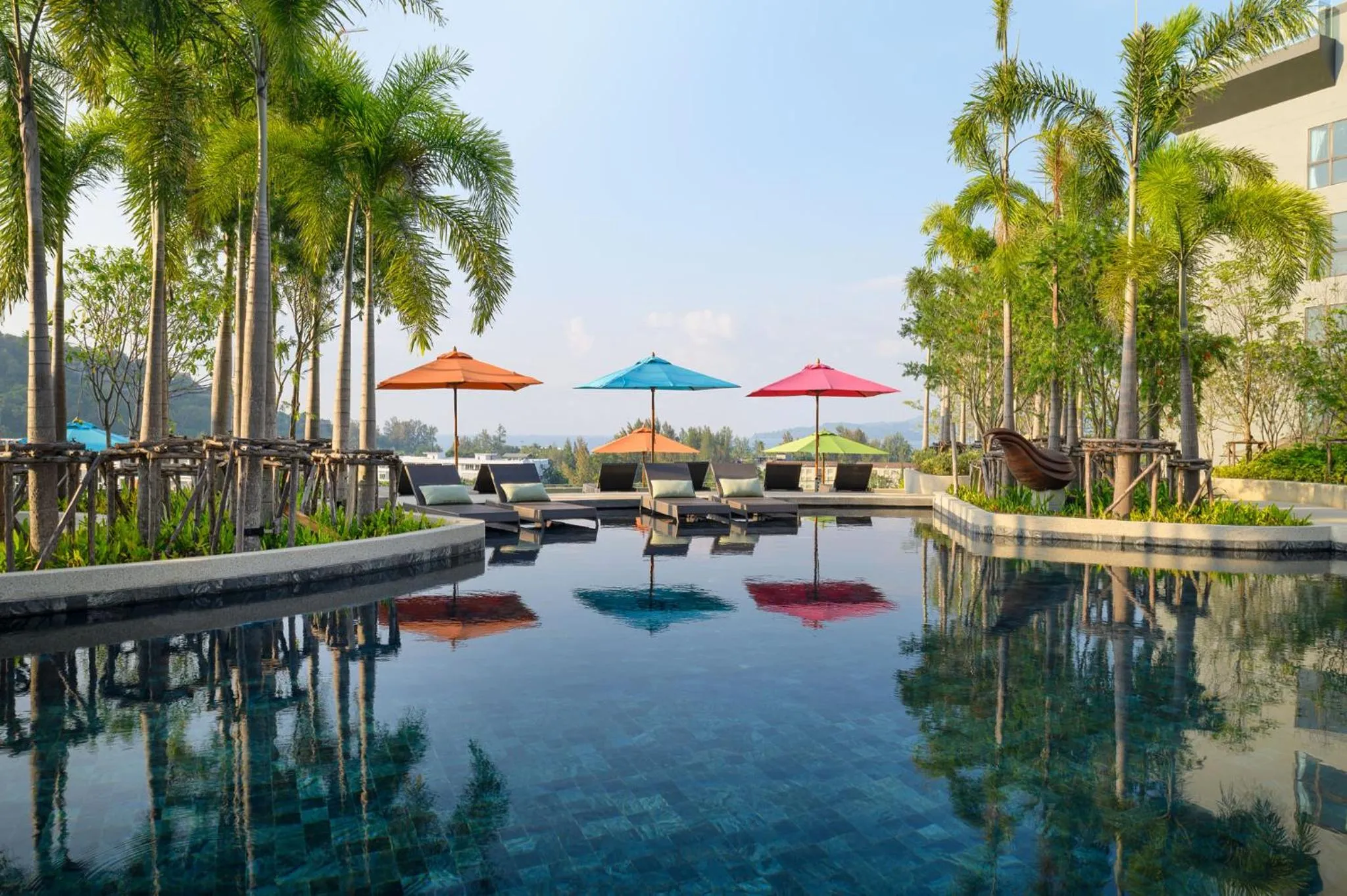 Swimming pool in Mida Grande Resort Phuket Official Account