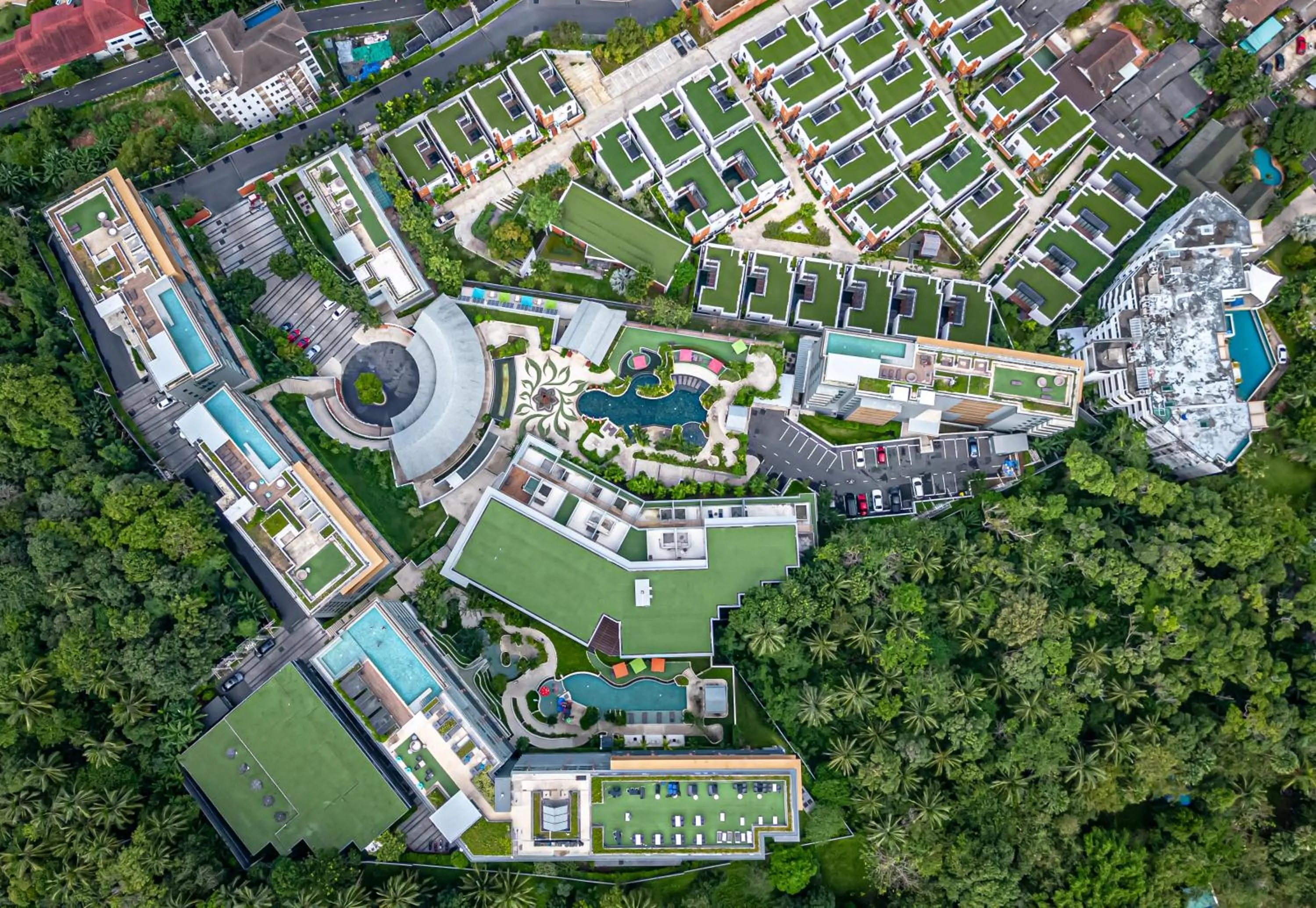 Bird's eye view in Mida Grande Resort Phuket Official Account