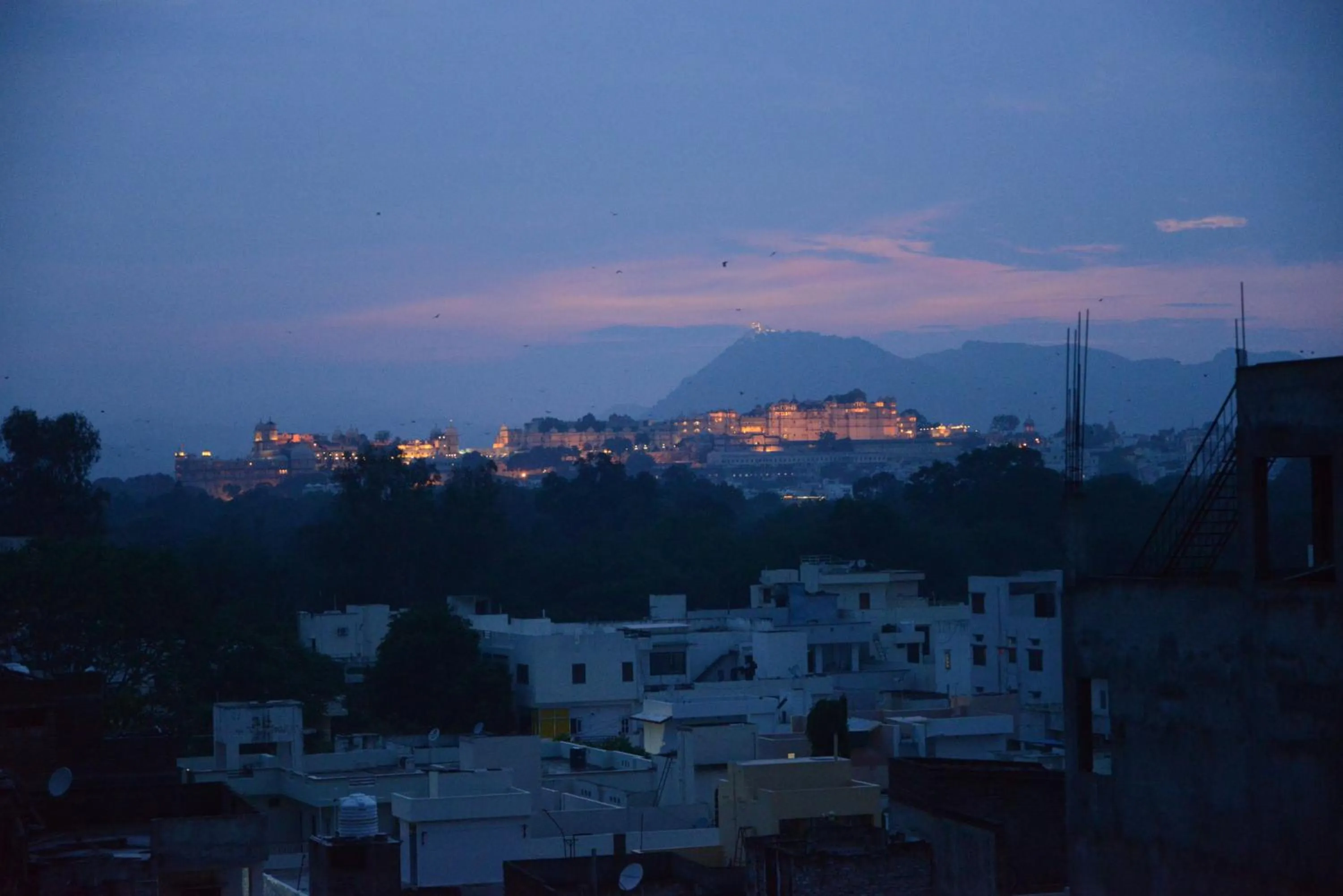 City view in Hotel Sanobar