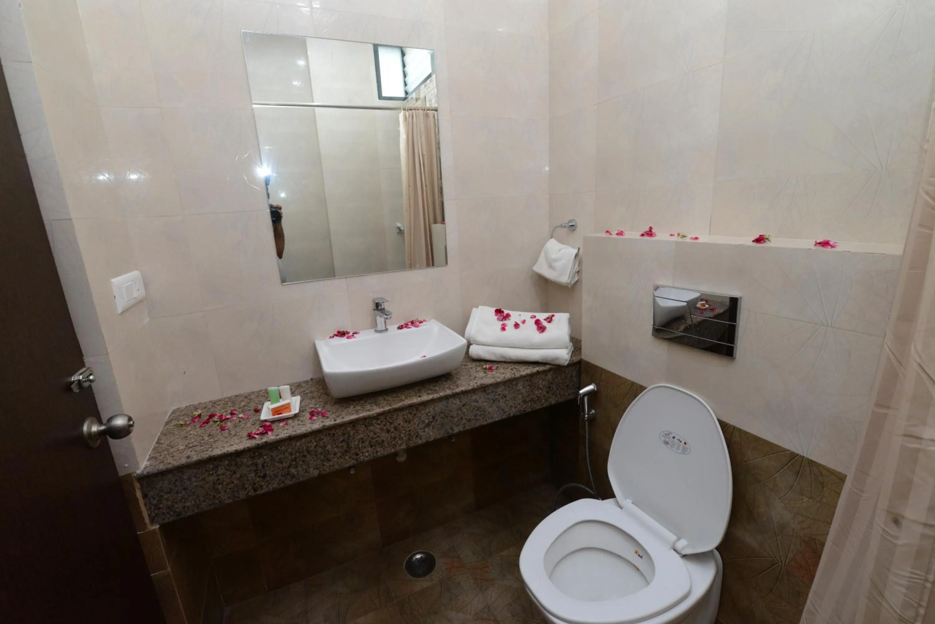 Bathroom in Hotel Sanobar