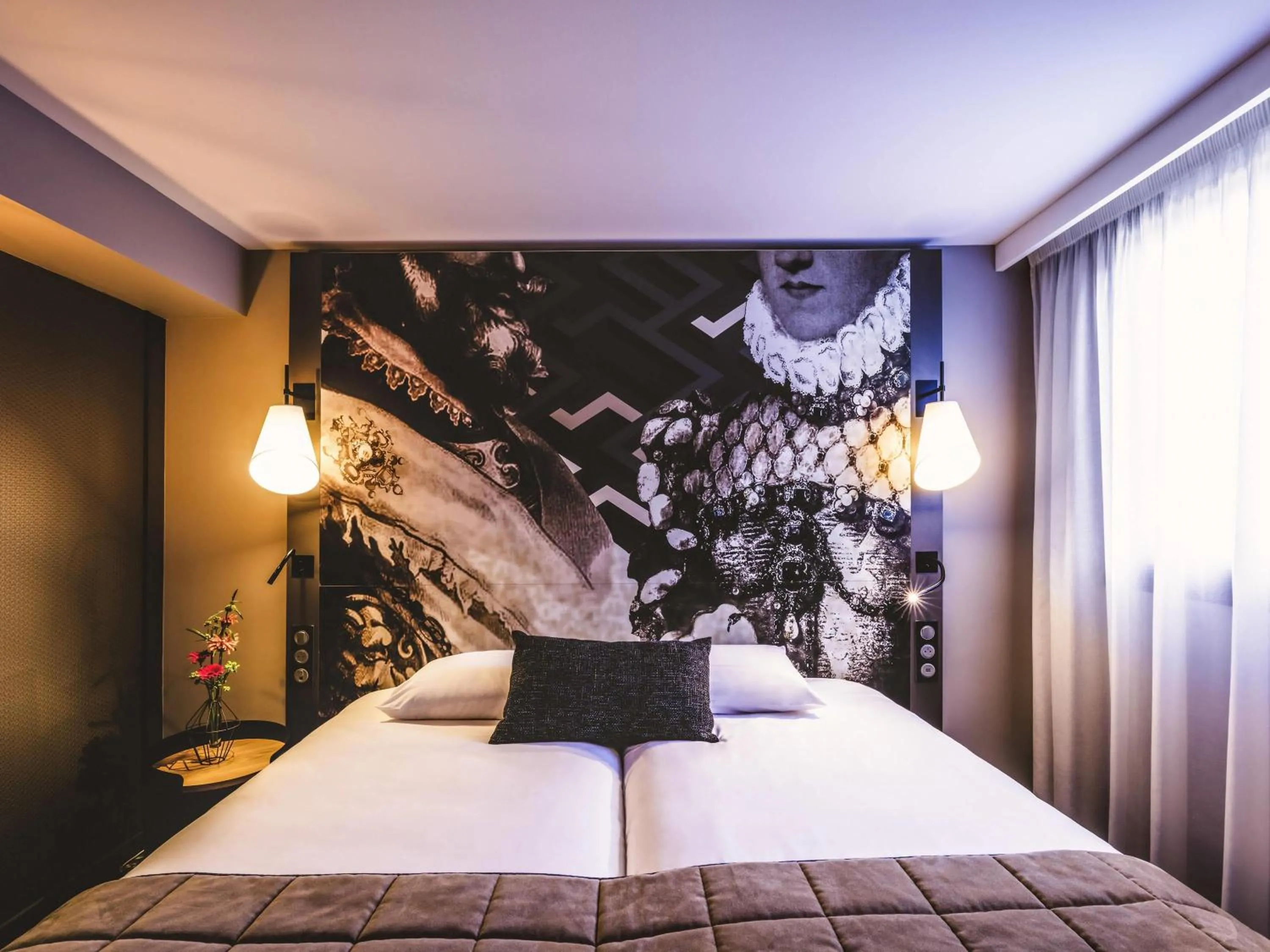 Bedroom, Bed in Mercure Pau Palais des Sports