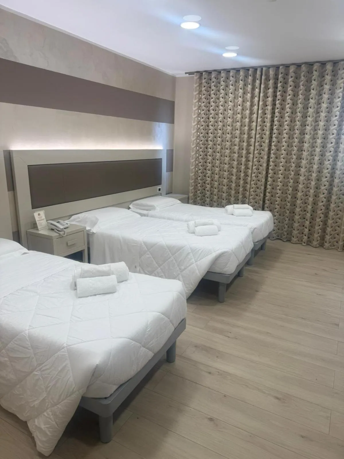 Bed in Hotel Palace Gioia Tauro