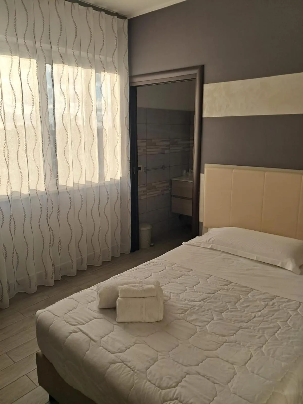 Bed in Hotel Palace Gioia Tauro