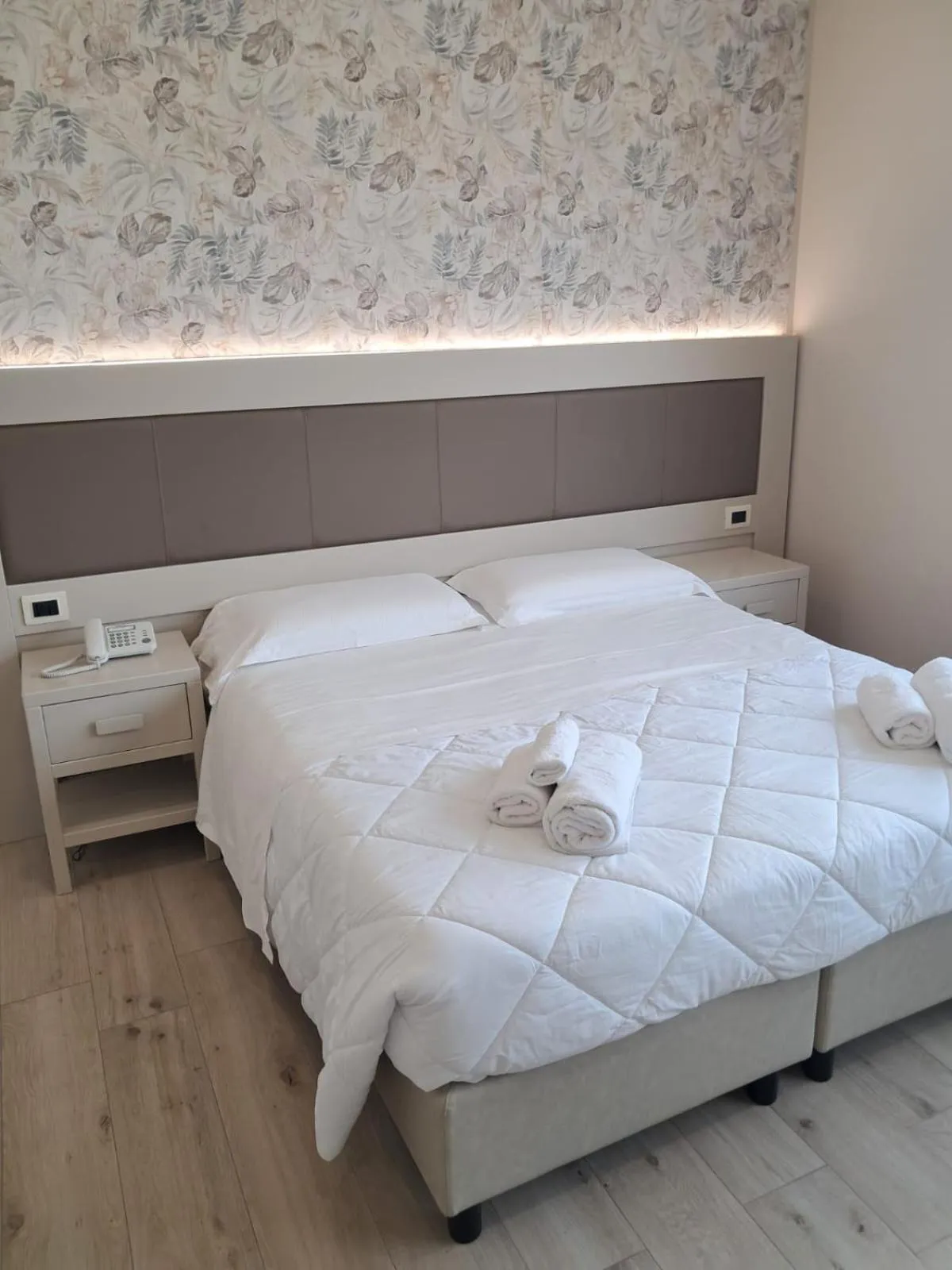 Bed in Hotel Palace Gioia Tauro